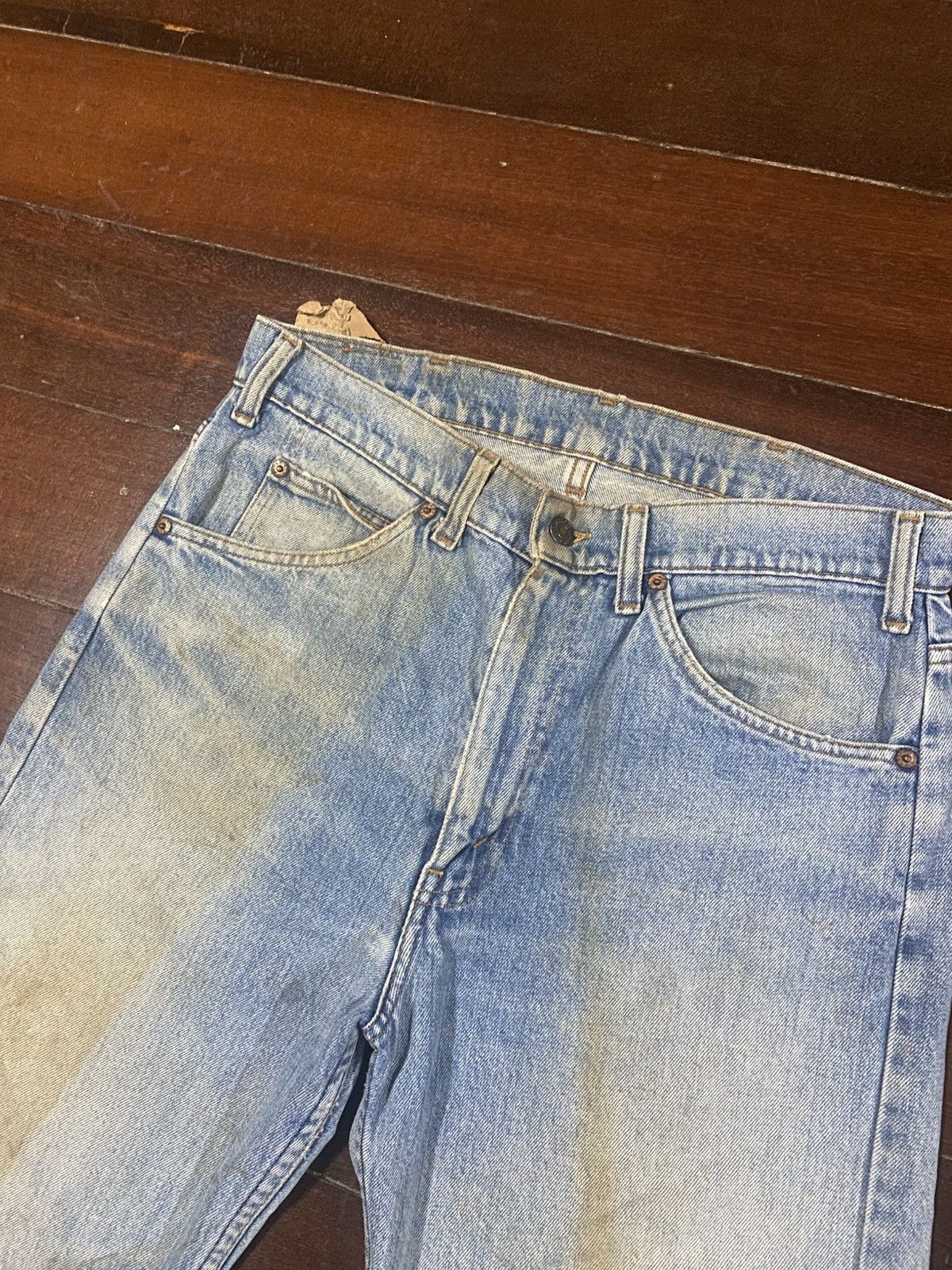 Levi's Vintage 80s 90s Levi’s Oren tag rusty distressed mud wash Size US 32 / EU 48 - 15 Thumbnail