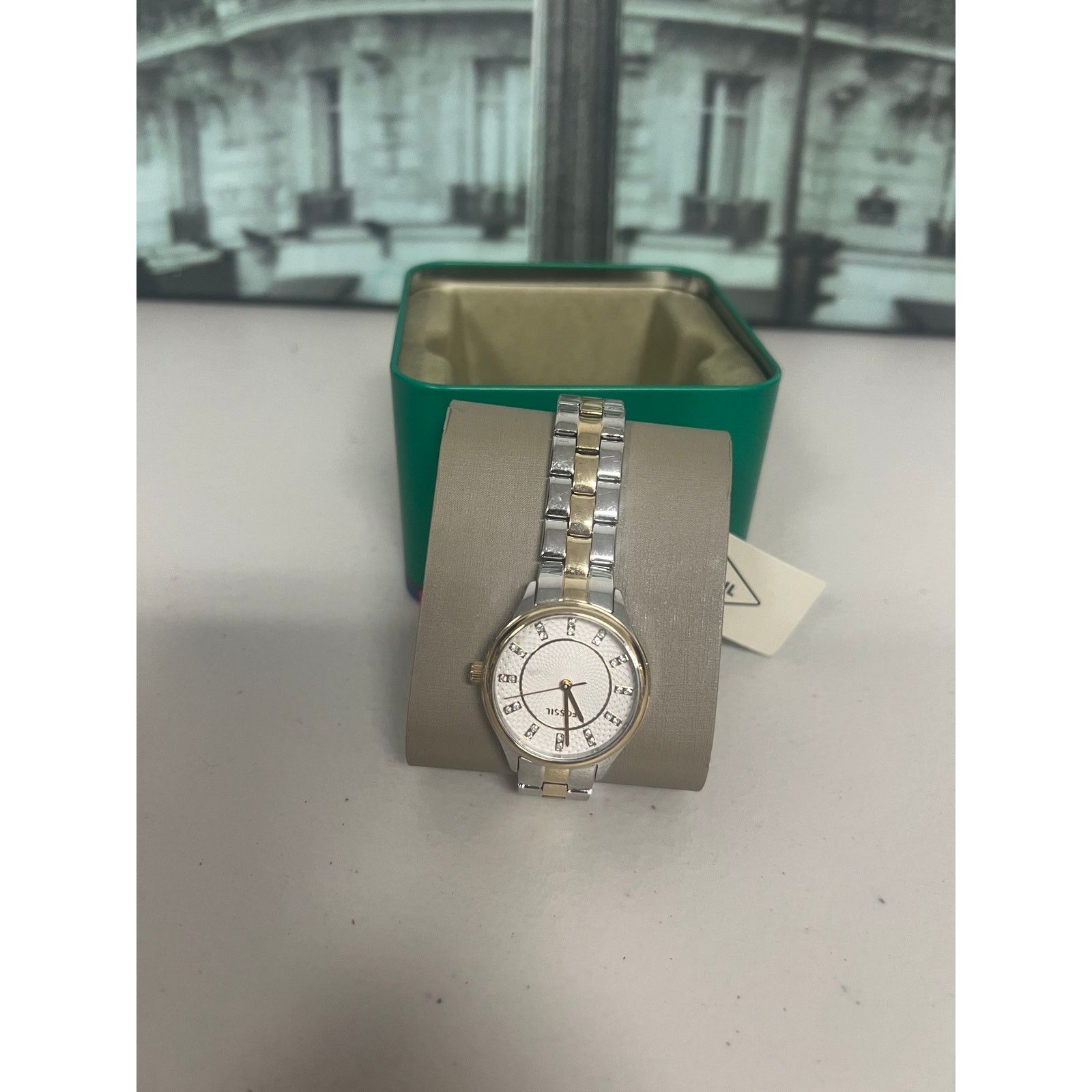 Fossil Fossil BQ1574 Modern Sophisticate Three-Hand Stainless Steel Size ONE SIZE - 4 Thumbnail