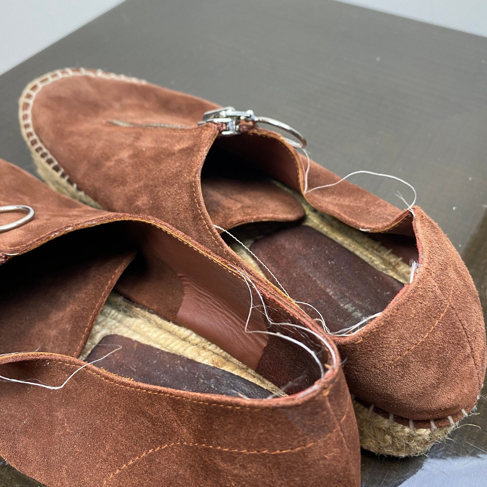Alexander Wang Alexander Wang Devon Front Zip Suede Espadrille Women's 41 Size US 11 / IT 41 - 9 Thumbnail