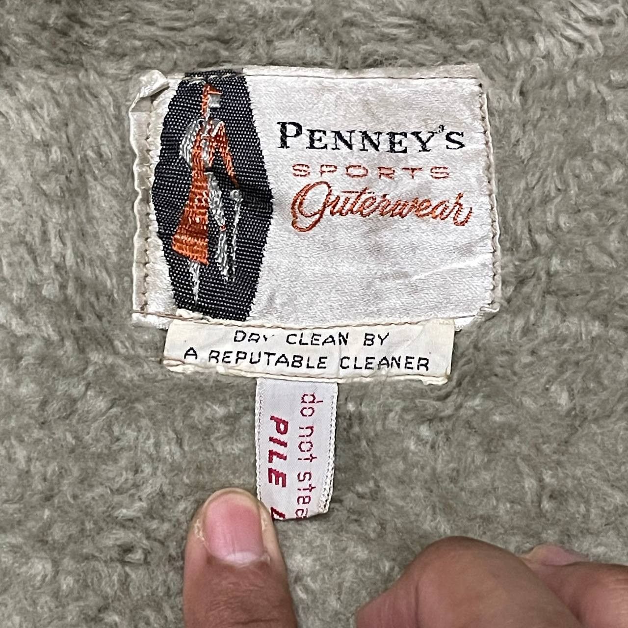 JCPenney Vintage 50's Penney's Sports Leather Knit Jacket Size US M / EU 48-50 / 2 - 8 Thumbnail