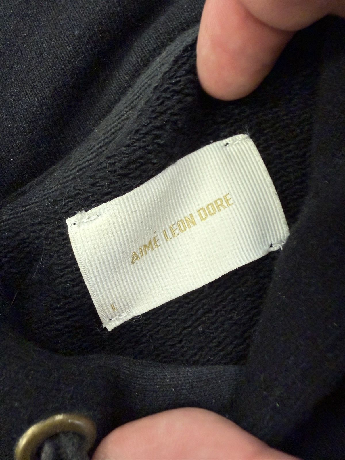 Aime Leon Dore Aime Leon dore classic logo hoodie black Size US L / EU 52-54 / 3 - 2 Thumbnail