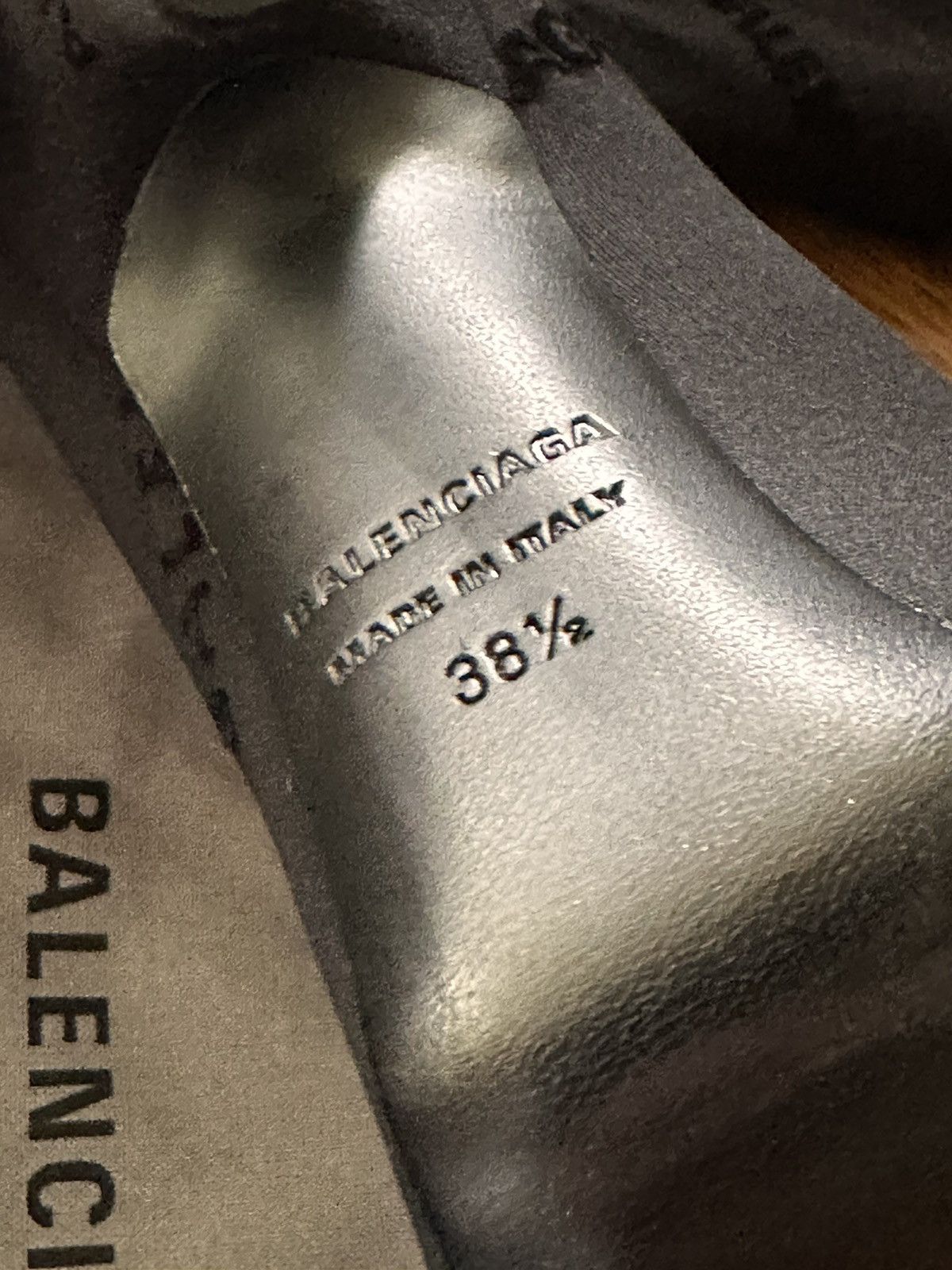 Balenciaga Balenciaga Naked Over the Knee Boot Size US 7.5 / IT 37.5 - 4 Thumbnail