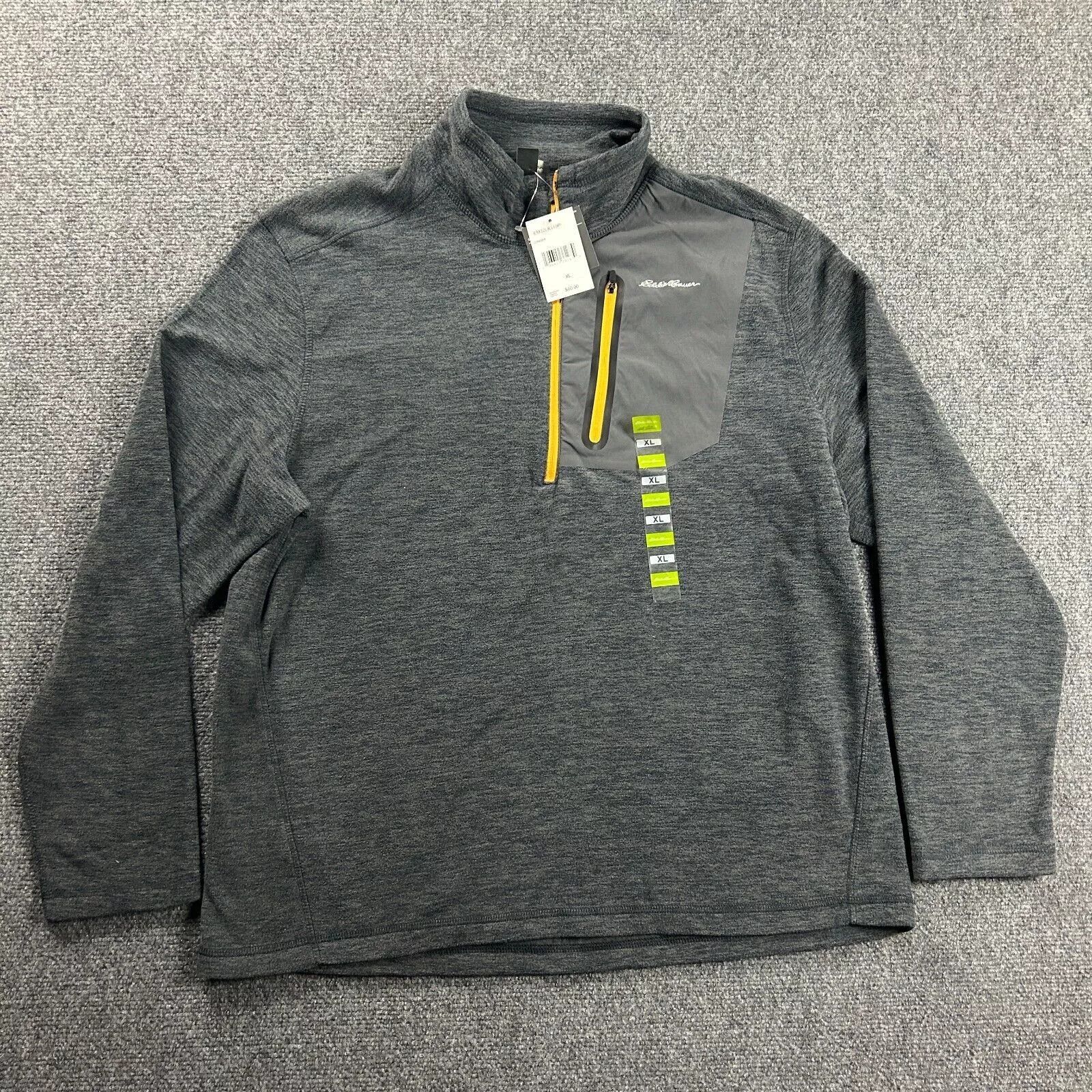 Eddie Bauer Eddie Bauer 1/4 Zip Pullover Mens XL Fleece Polyester NWT Size US XL / EU 56 / 4 - 1 Thumbnail