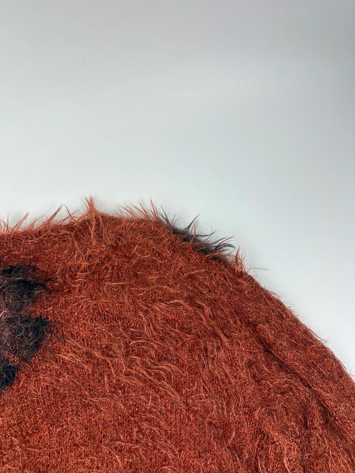 Acne Studios Acne Studio FW2017 Fuzzi Hairy Red Orange Sweater Knit Size US M / EU 48-50 / 2 - 9 Thumbnail