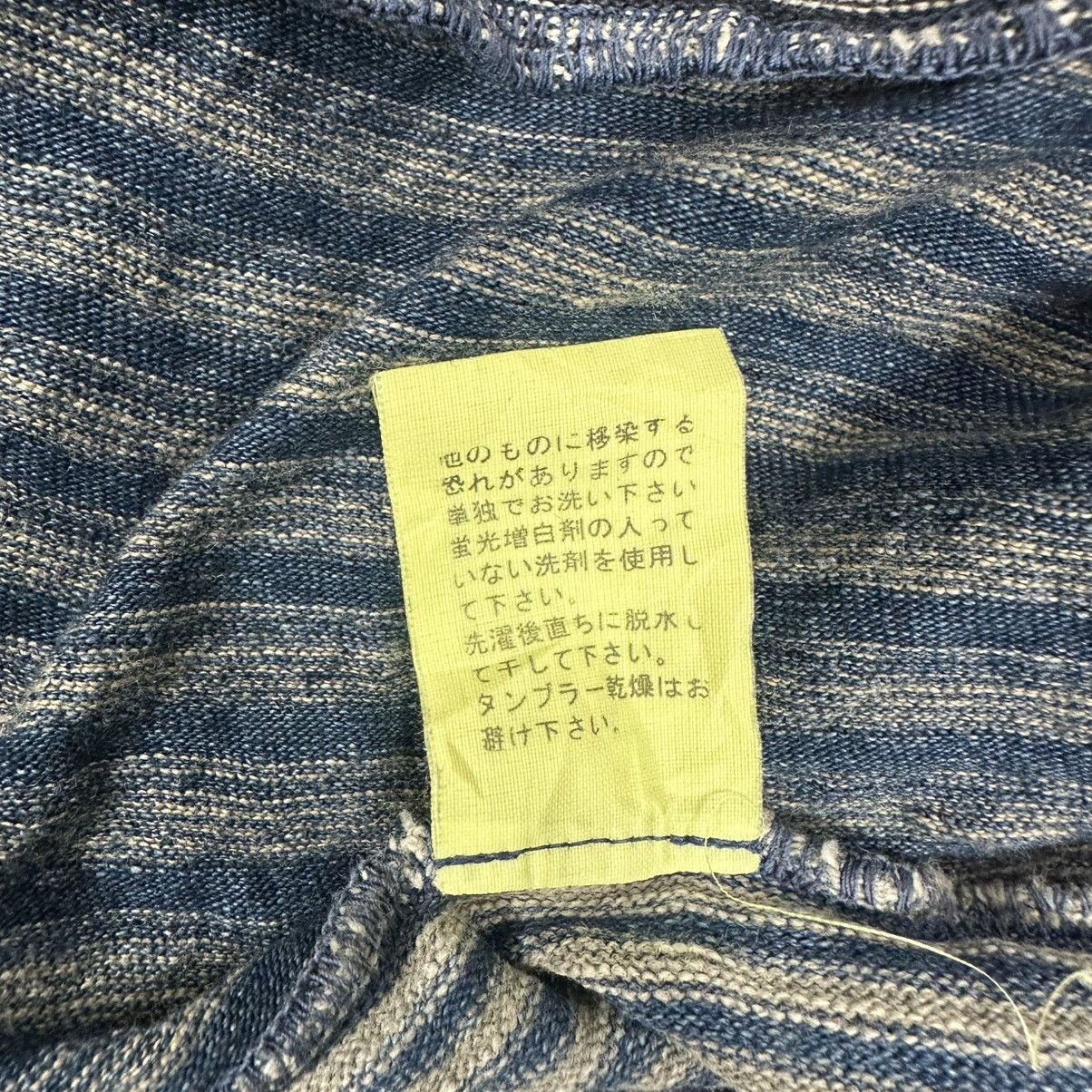 Kapital KAPITAL PATCHWORK INDIGO STRIPED DRESS Size L / US 10 / IT 46 - 11 Thumbnail