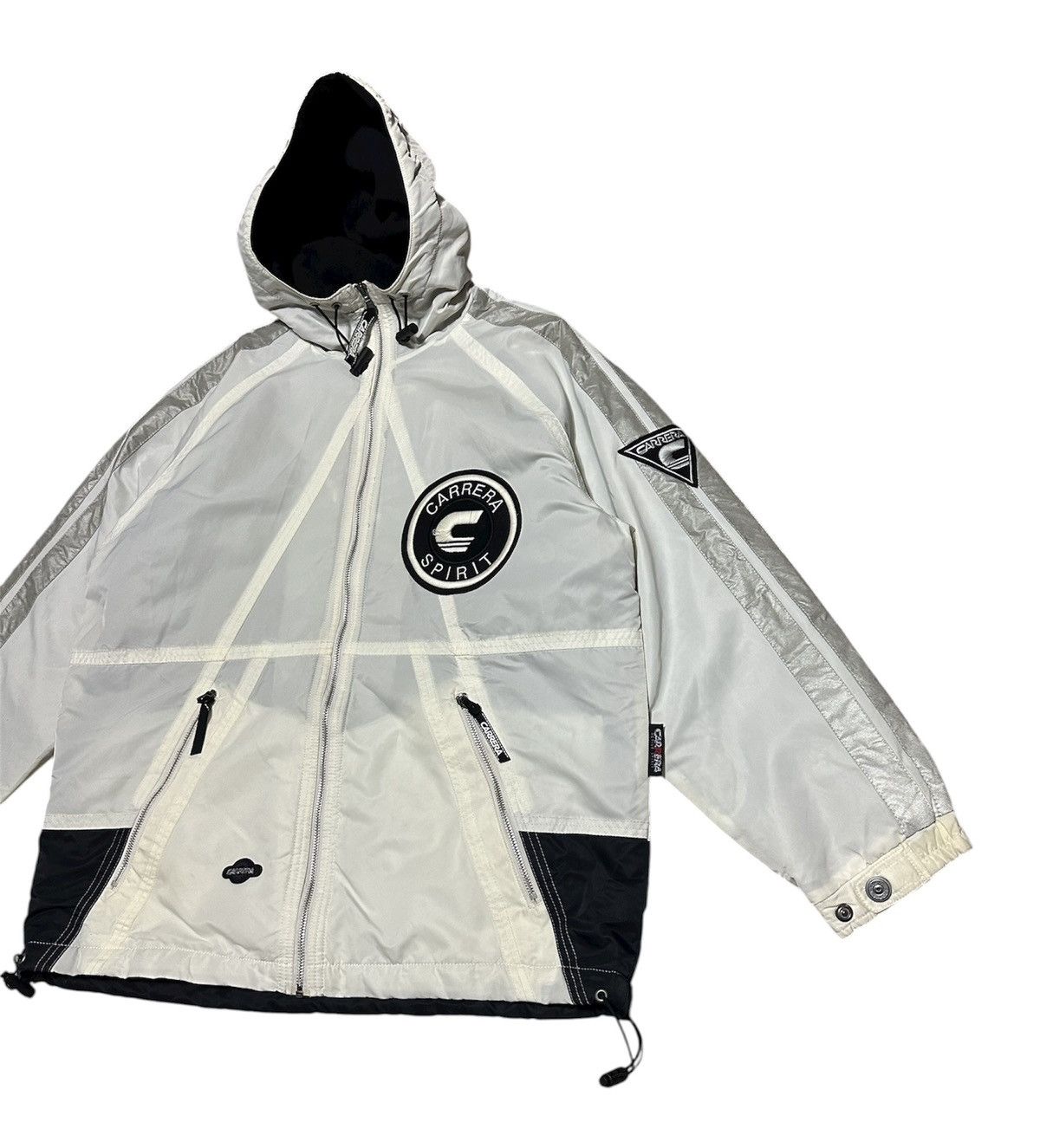 Carrera Vintage Carrera Jacket Hoodie Size US L / EU 52-54 / 3 - 3 Thumbnail