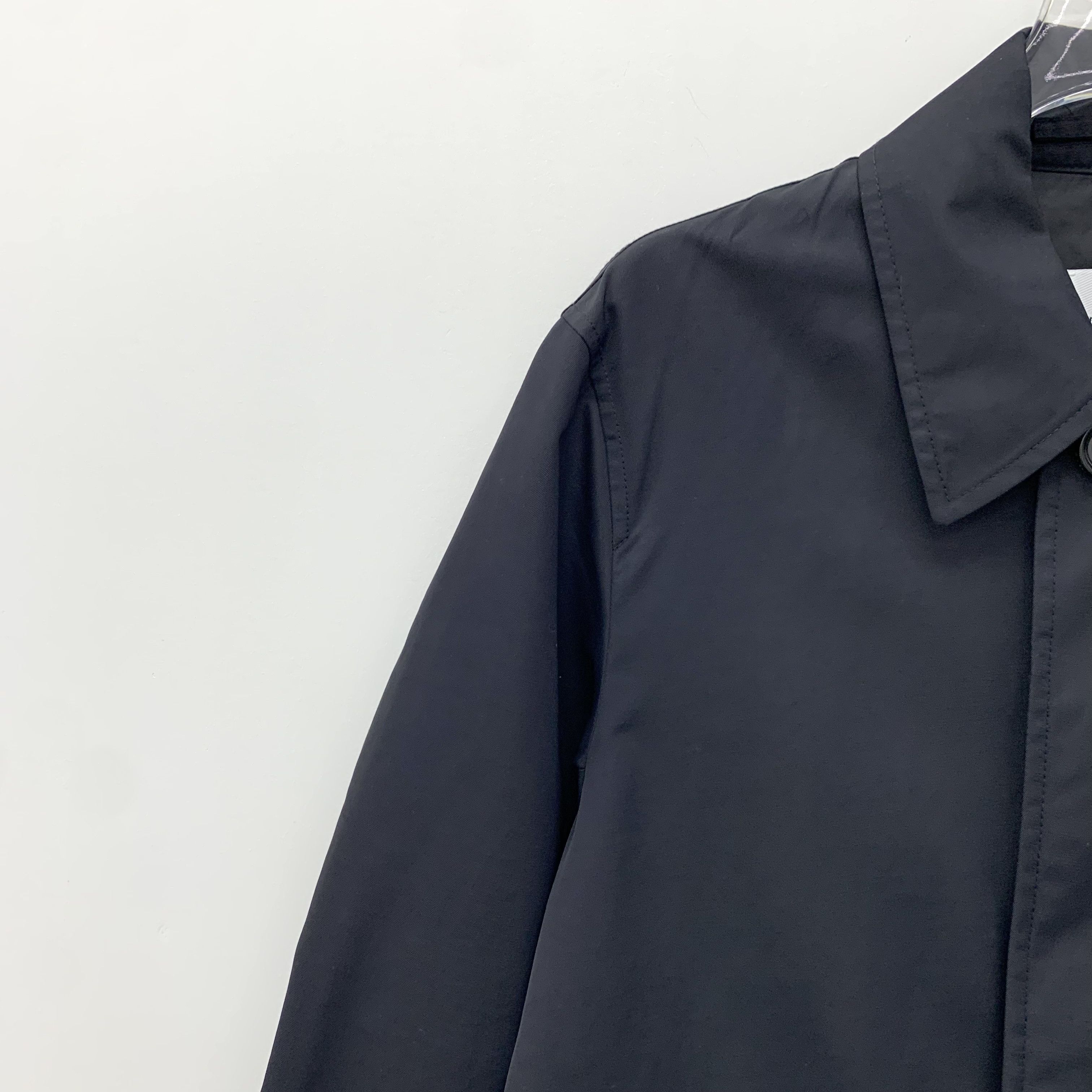 Burberry CM0269 Burberry London England Black Oversized Long Coat Size US L / EU 52-54 / 3 - 3 Thumbnail