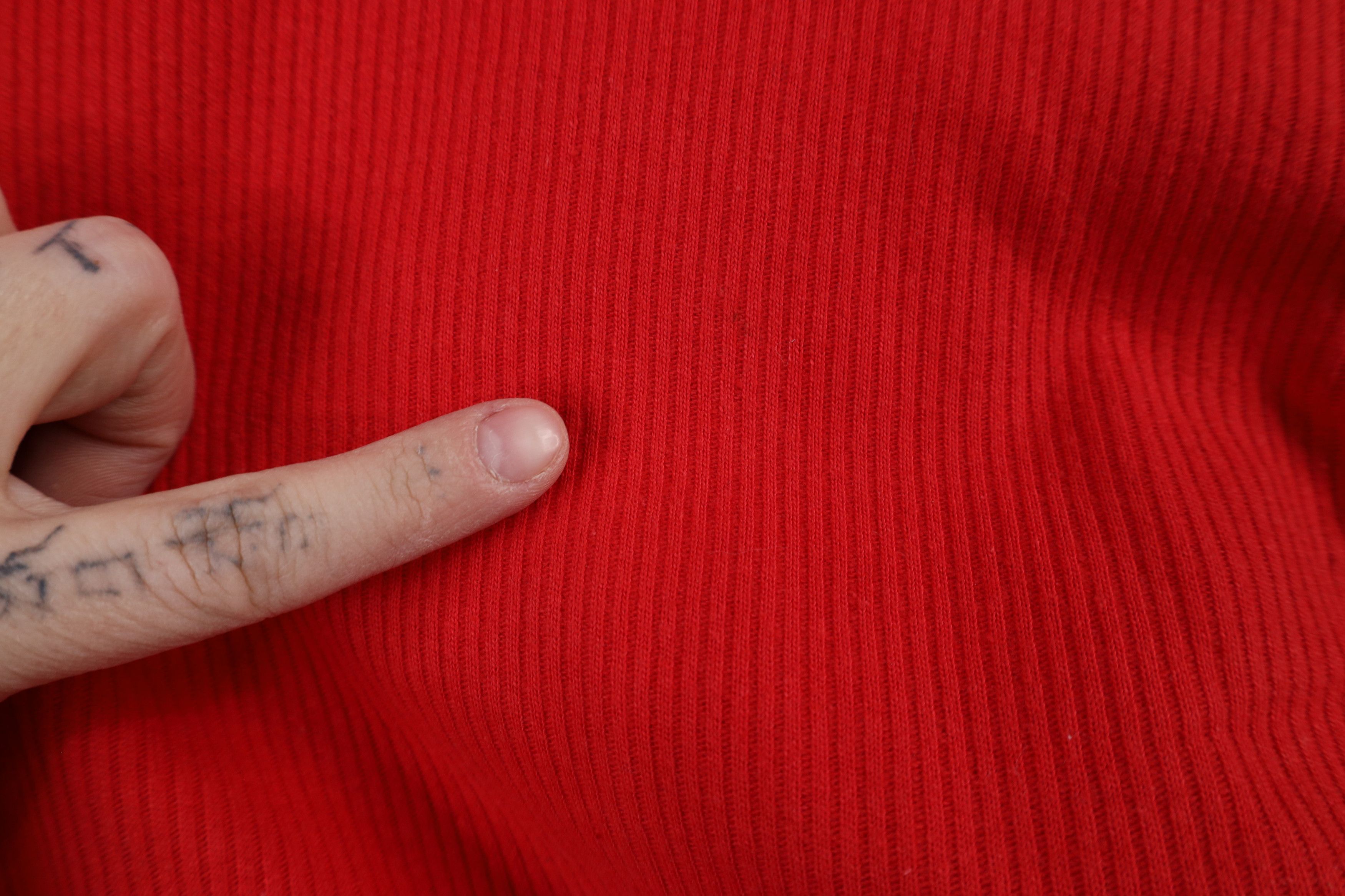 Marlboro × Vintage Vintage 90s Marlboro Ribbed Knit Long Sleeve Henley T-Shirt Size US XL / EU 56 / 4 - 5 Thumbnail