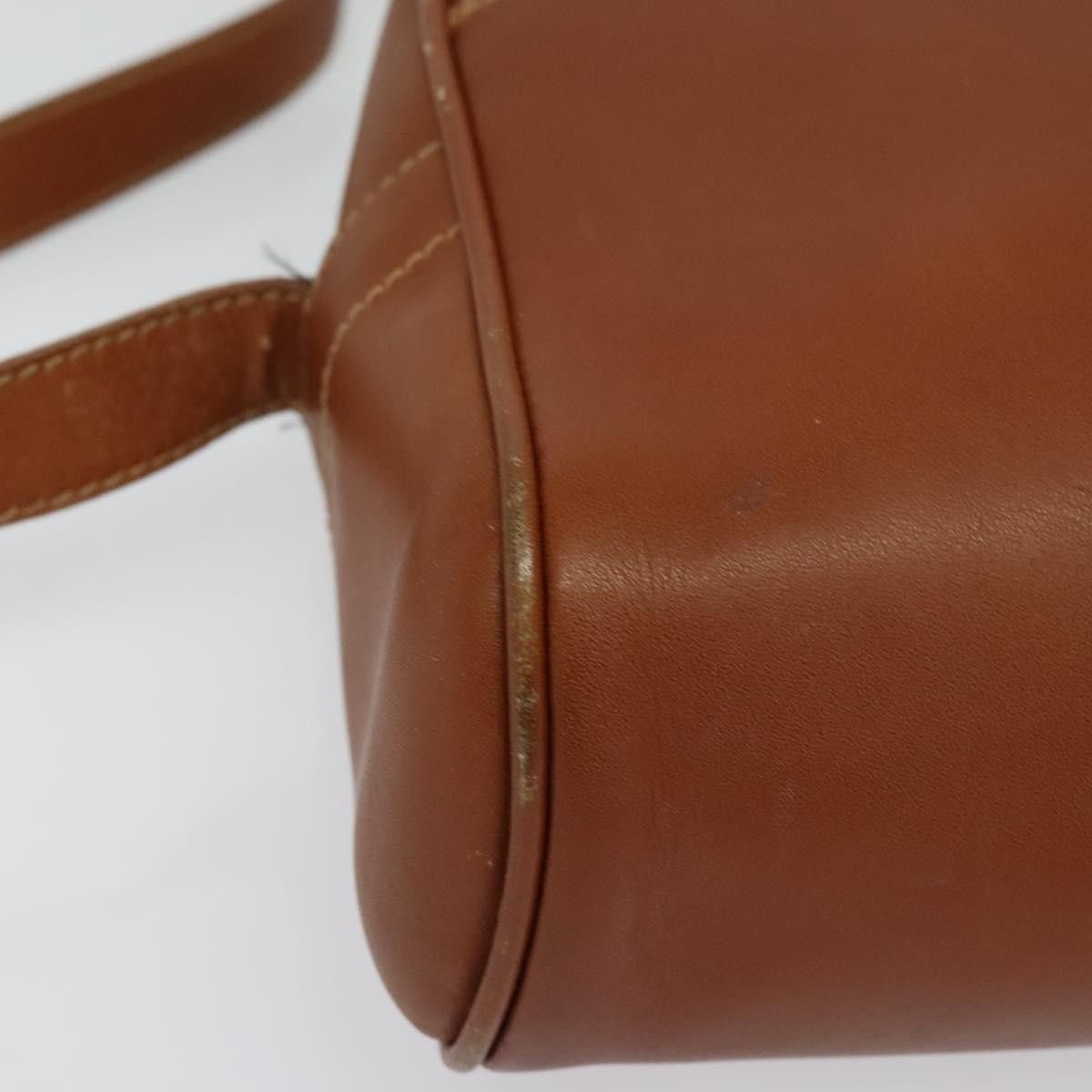 Gucci GUCCI Shoulder Bag Leather Brown Gold Size ONE SIZE - 11 Thumbnail