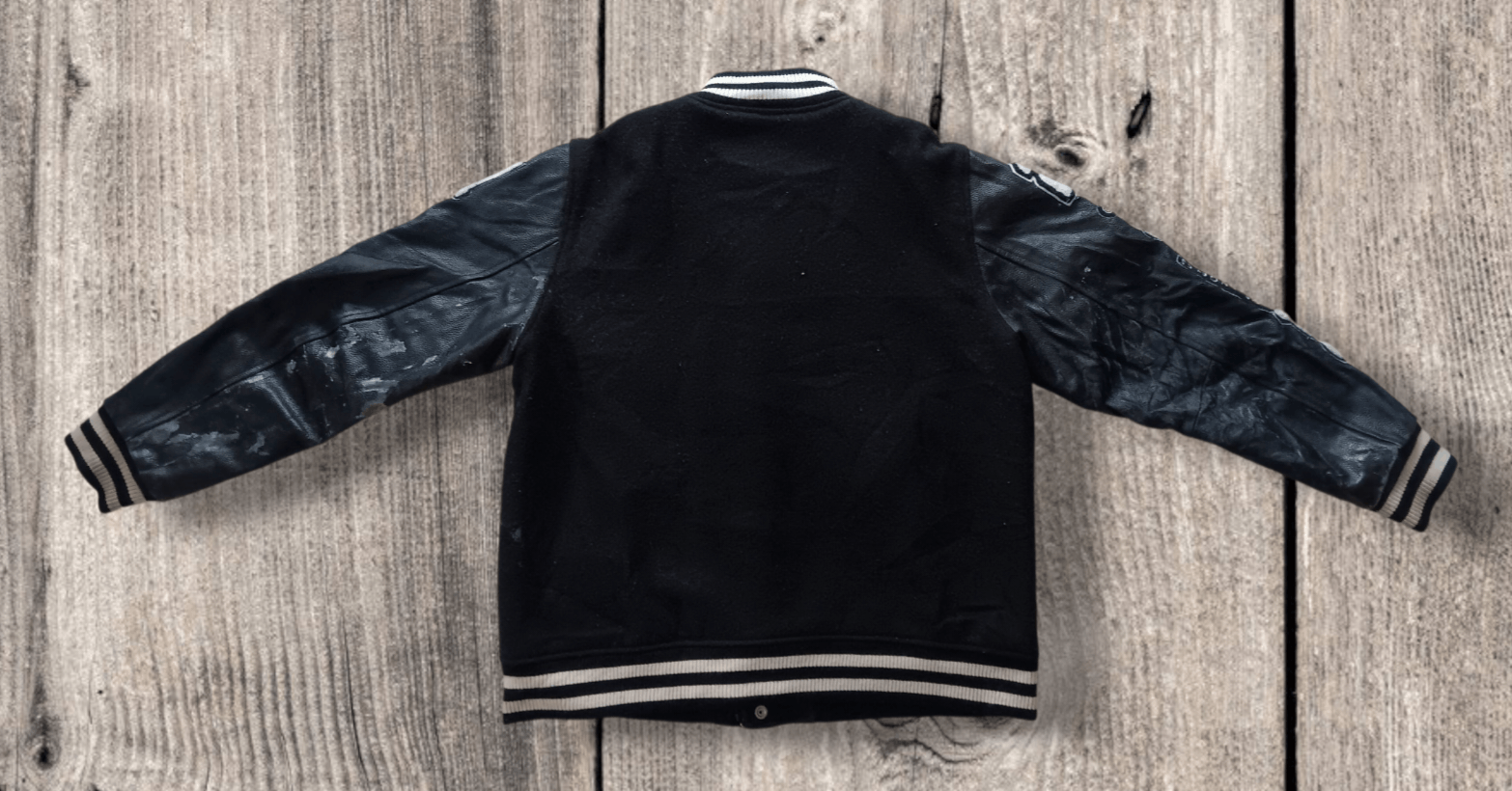 Xlarge Xlarge | Varsity Bomber | Wool & Leather Size US M / EU 48-50 / 2 - 2 Thumbnail