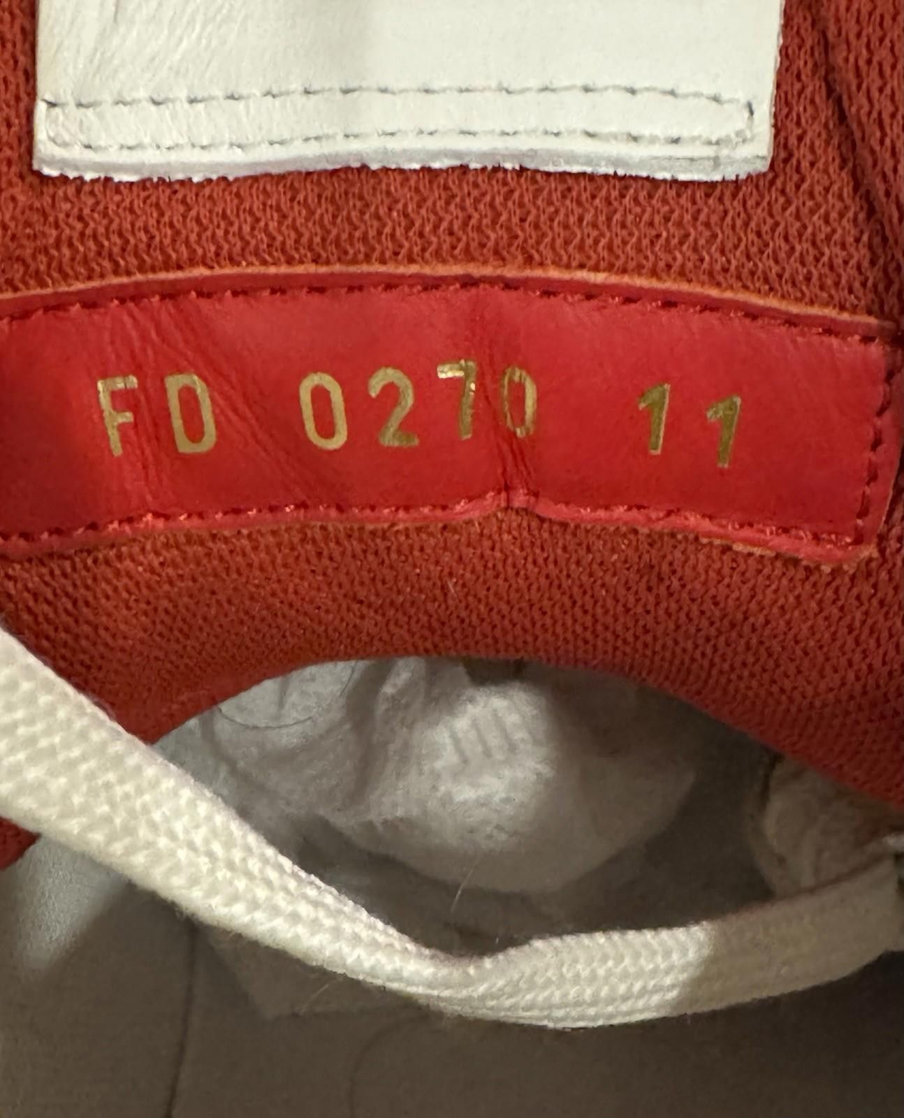 Louis Vuitton LOUIS VUITTON LV Trainer Sneaker Red White Virgil Abloh Size US 11 / EU 44 - 7 Thumbnail