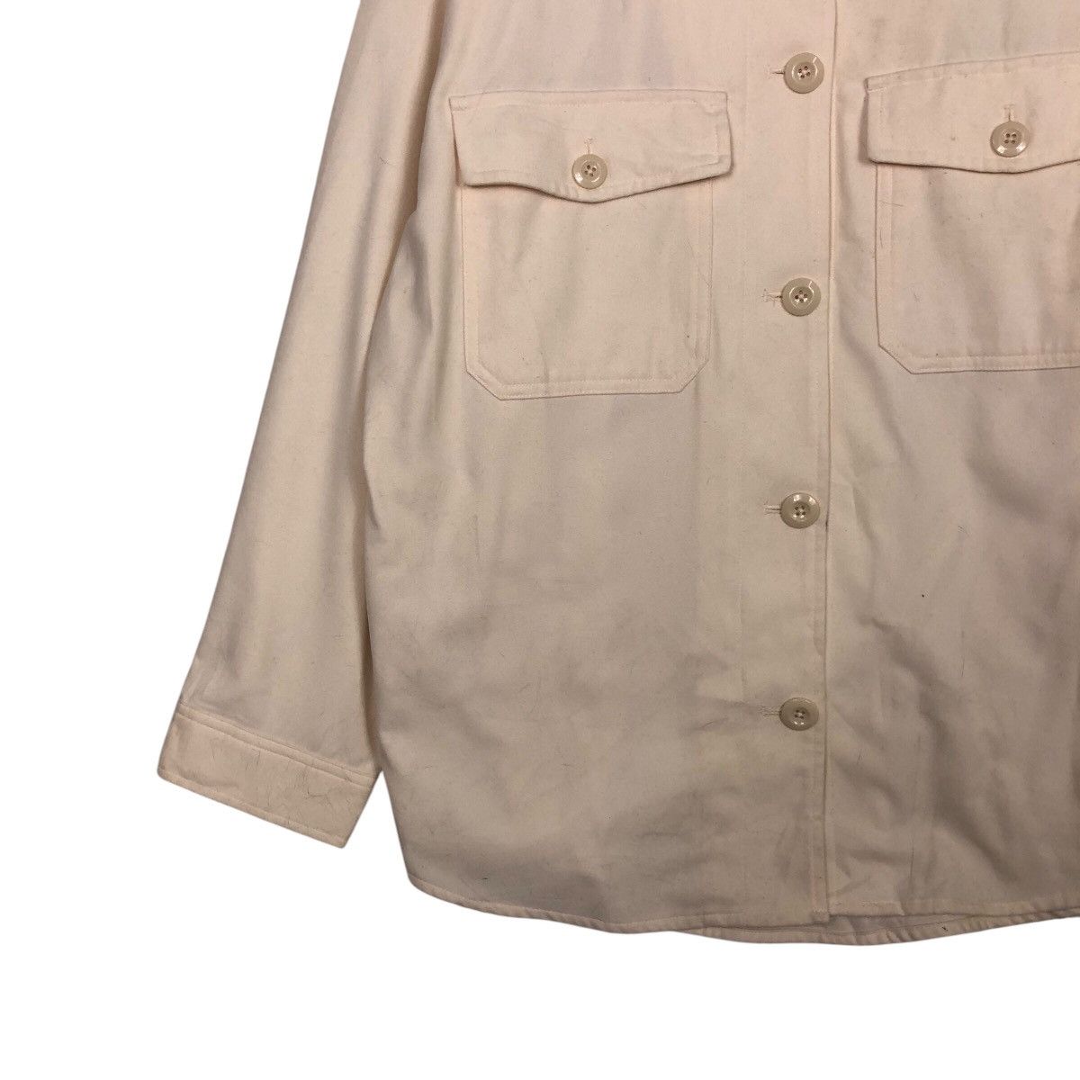 Japanese Brand 📌Vintage Wool Chore Jacket GU Japan Trucker Issey Miyake Size US XXL / EU 58 / 5 - 5 Thumbnail