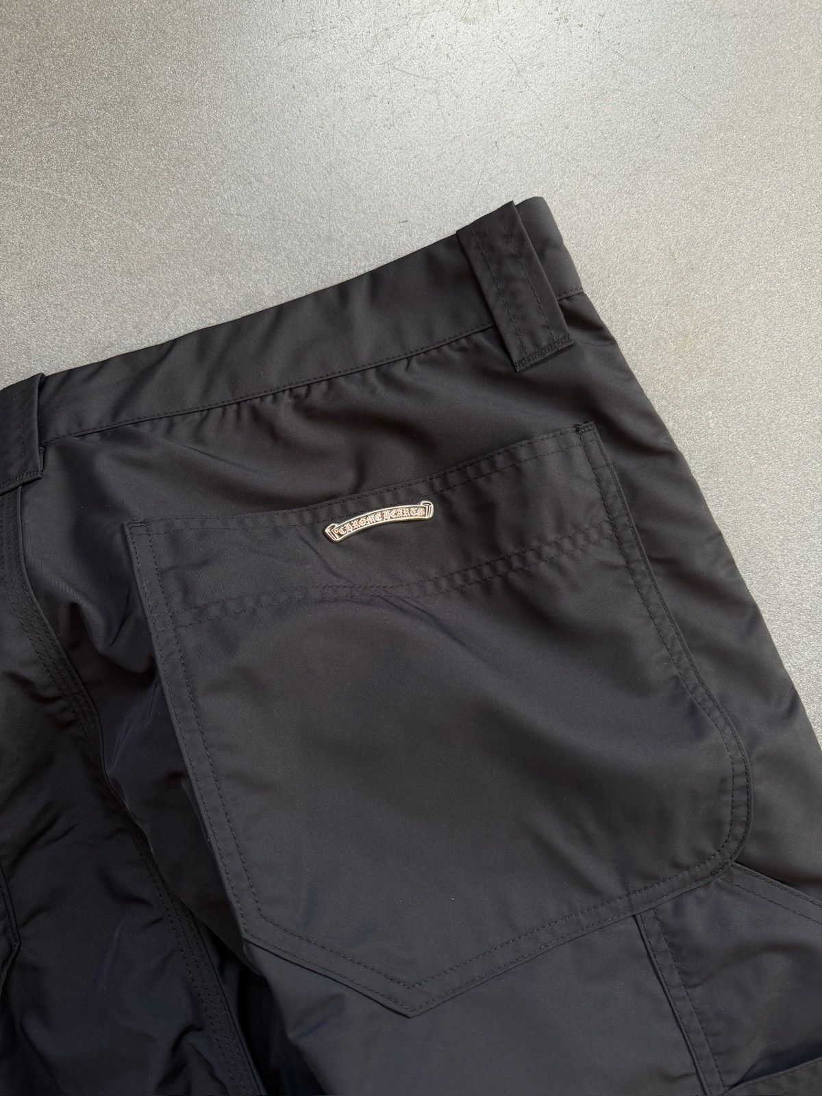 Chrome Hearts Chrome Hearts Carpenter Double Knee Nylon/Leather Pants Size US 36 / EU 52 - 4 Thumbnail