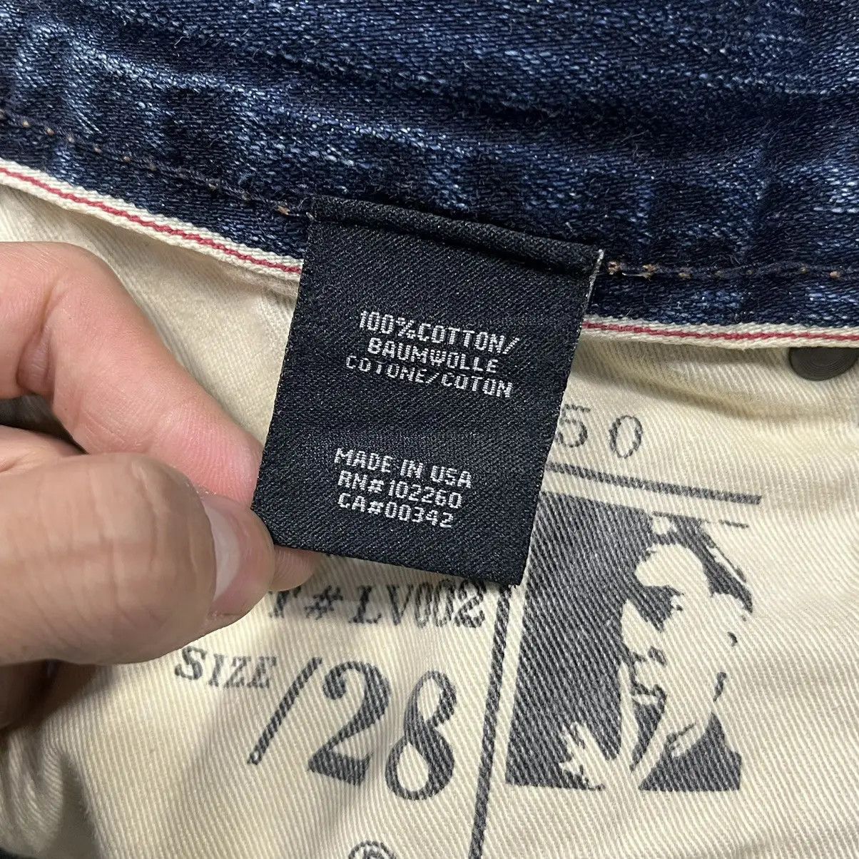 Andy Warhol × Levi's RARE Levi's X Andy Warhol Patchwork Selvedge Denim Size US 28 / EU 44 - 8 Thumbnail