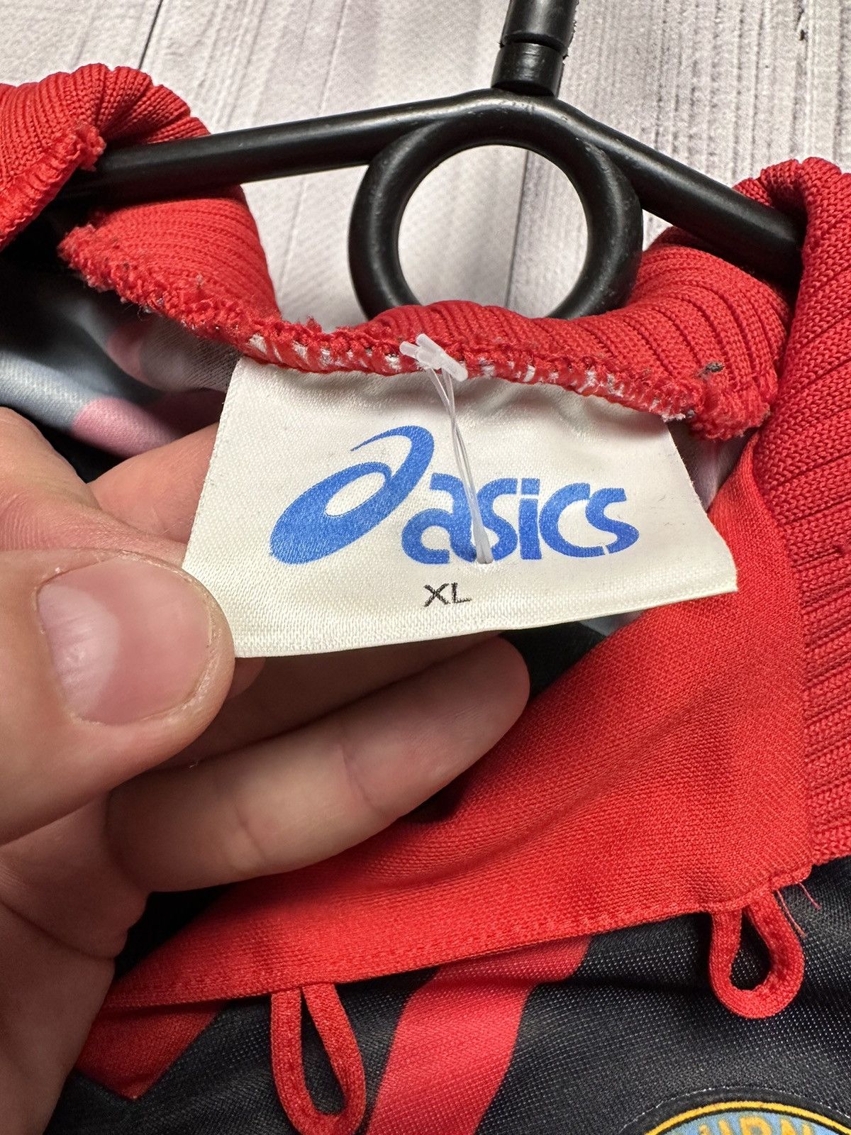 Asics × Vintage Vintage Blackburn rovers soccer jersey asics away rare 1995 Size US XL / EU 56 / 4 - 4 Thumbnail