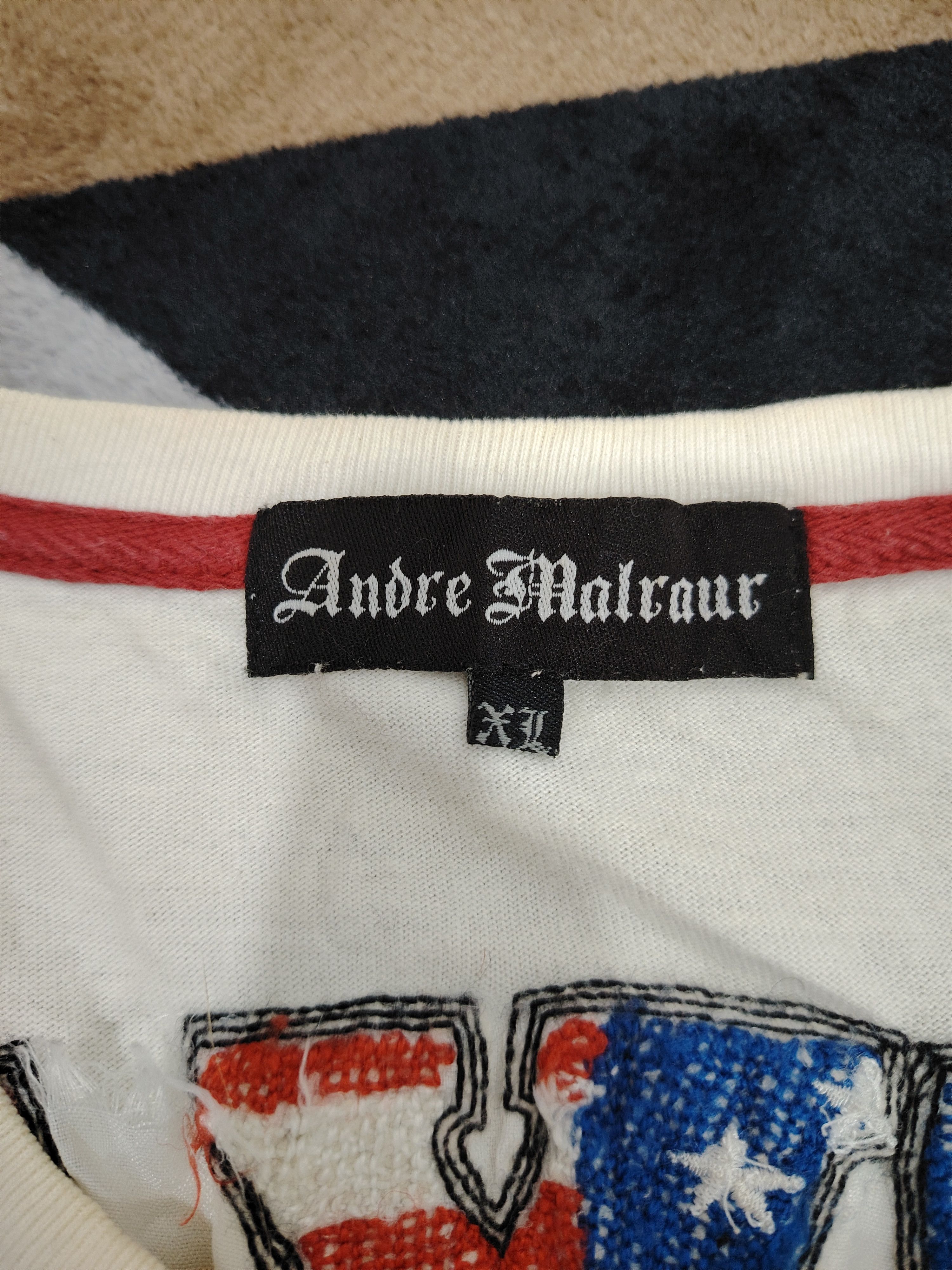 Designer × Japanese Brand Vintage Adre Malraur Texas Marshal T Shirt Size US XL / EU 56 / 4 - 5 Thumbnail