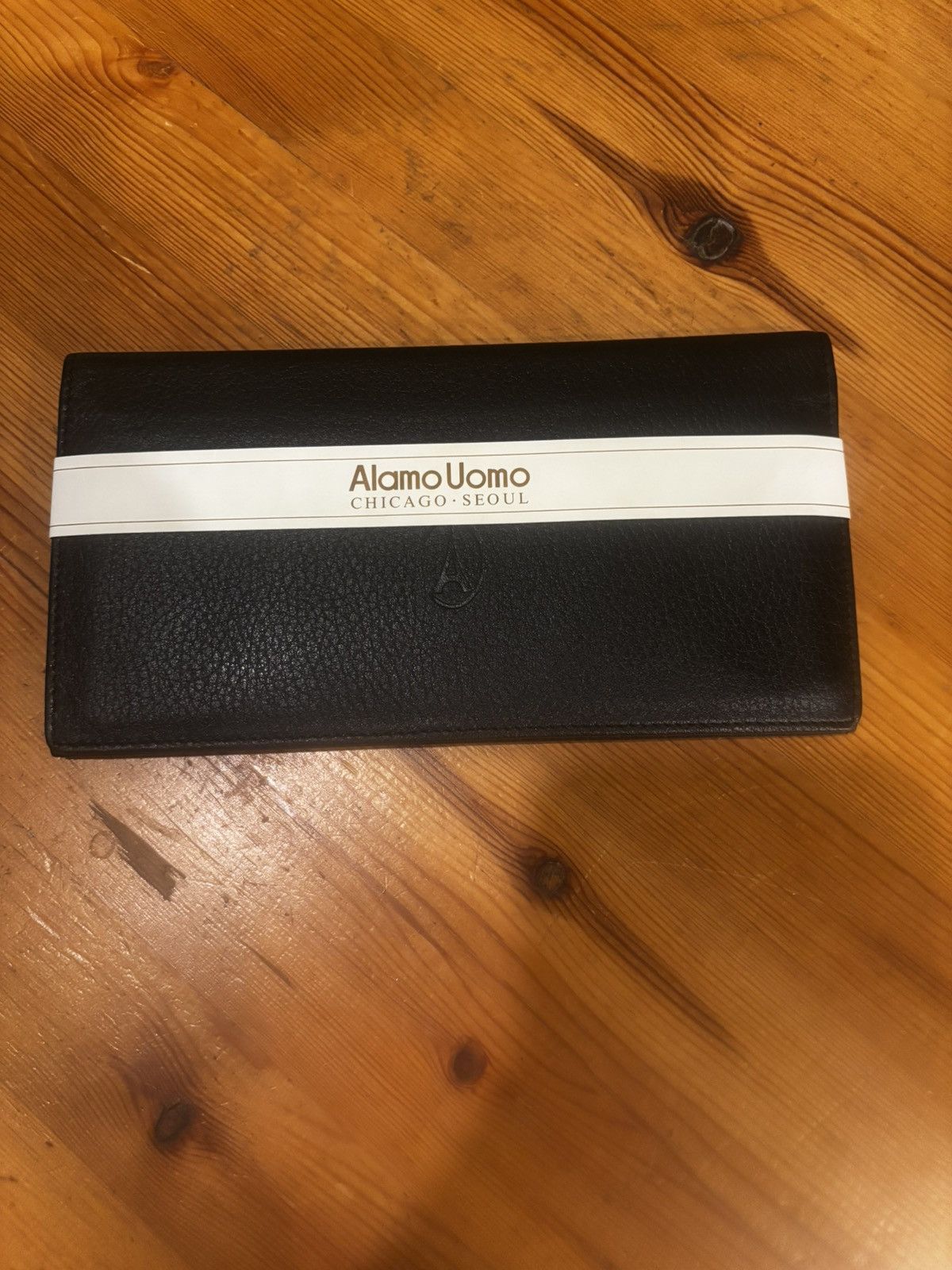 Other Alamo Uomo Black Leather Wallet Size ONE SIZE - 2 Thumbnail