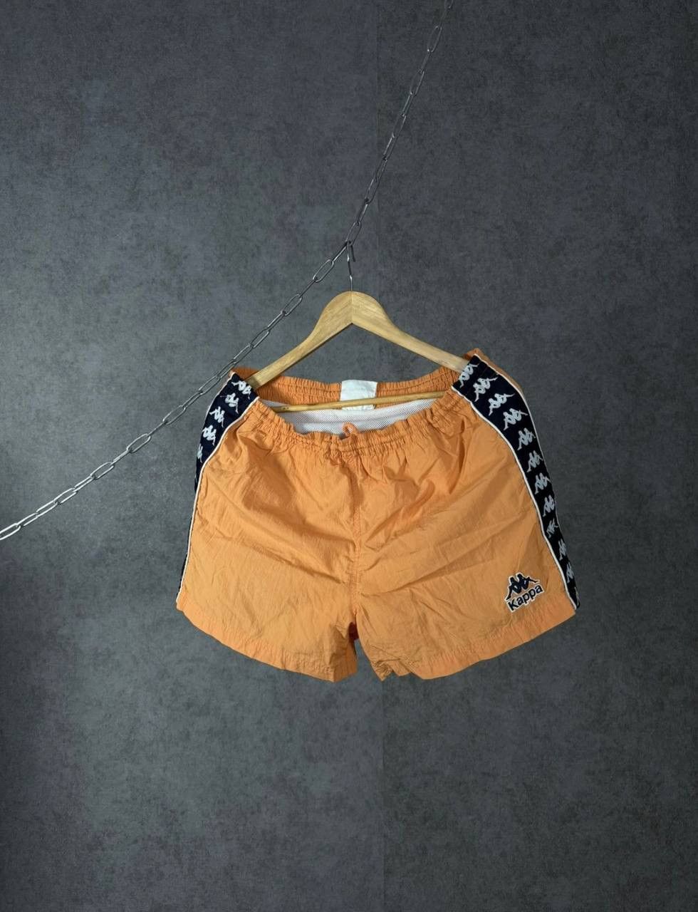 Kappa Kappa vintage lampas nylon shorts Size US 34 / EU 50 - 1 Thumbnail