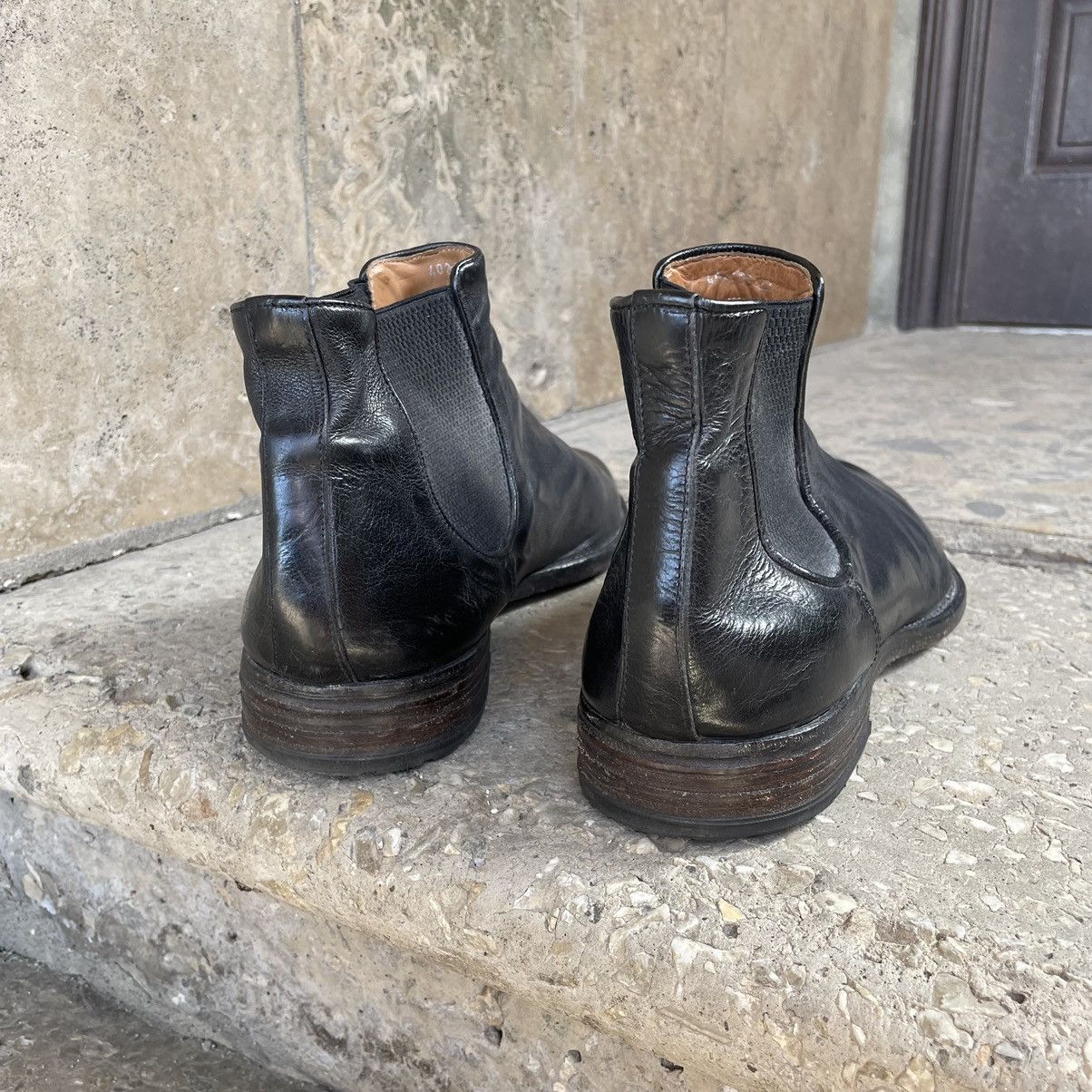 Officine Creative Officine Creative Anatomia 083 Black Leather Chelsea Boots Size US 11 / EU 44 - 10 Thumbnail
