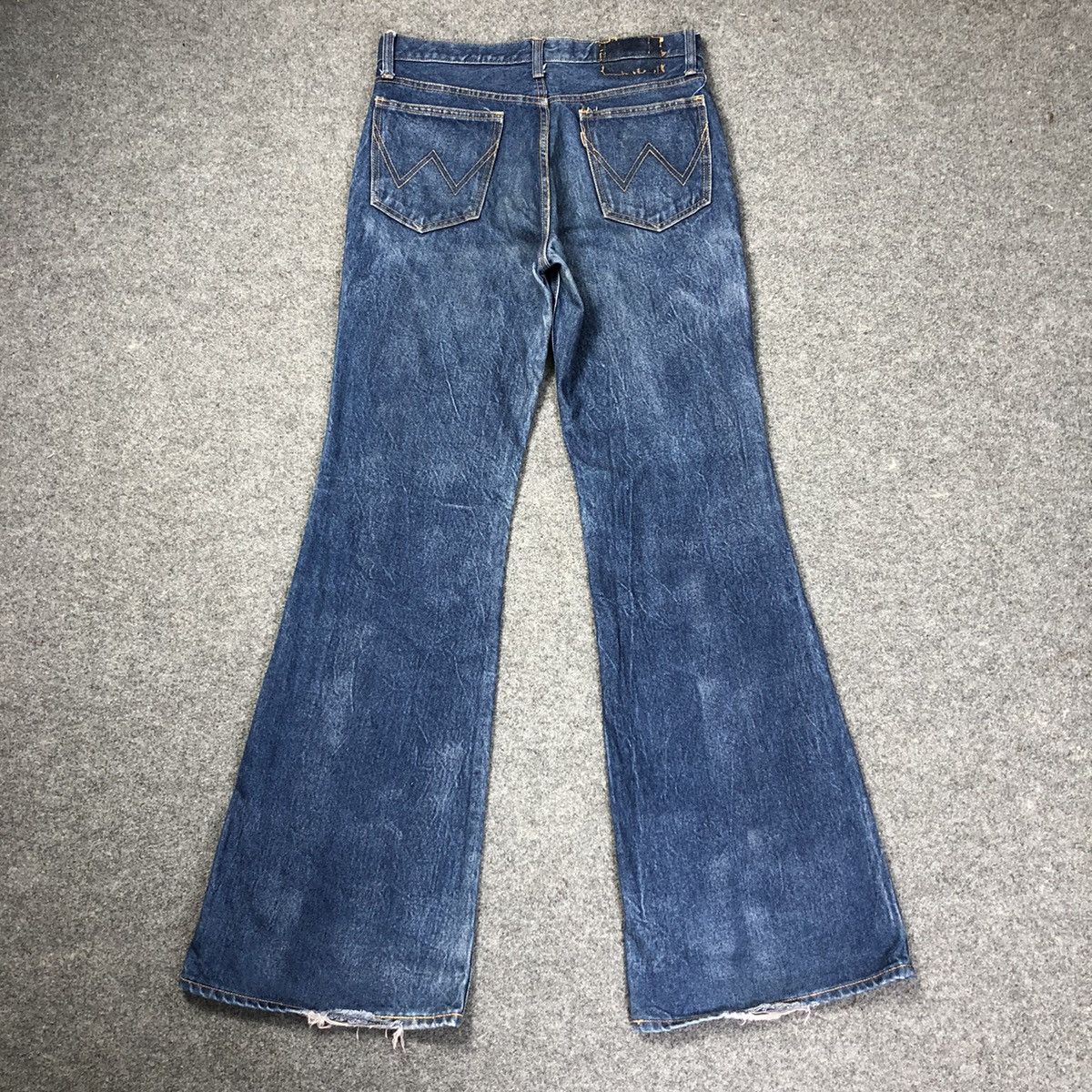 Edwin 🔥Rare🔥 Vintage 80s EDWIN Flare Bootcut Denim Jeans Size US 31 - 1 Thumbnail