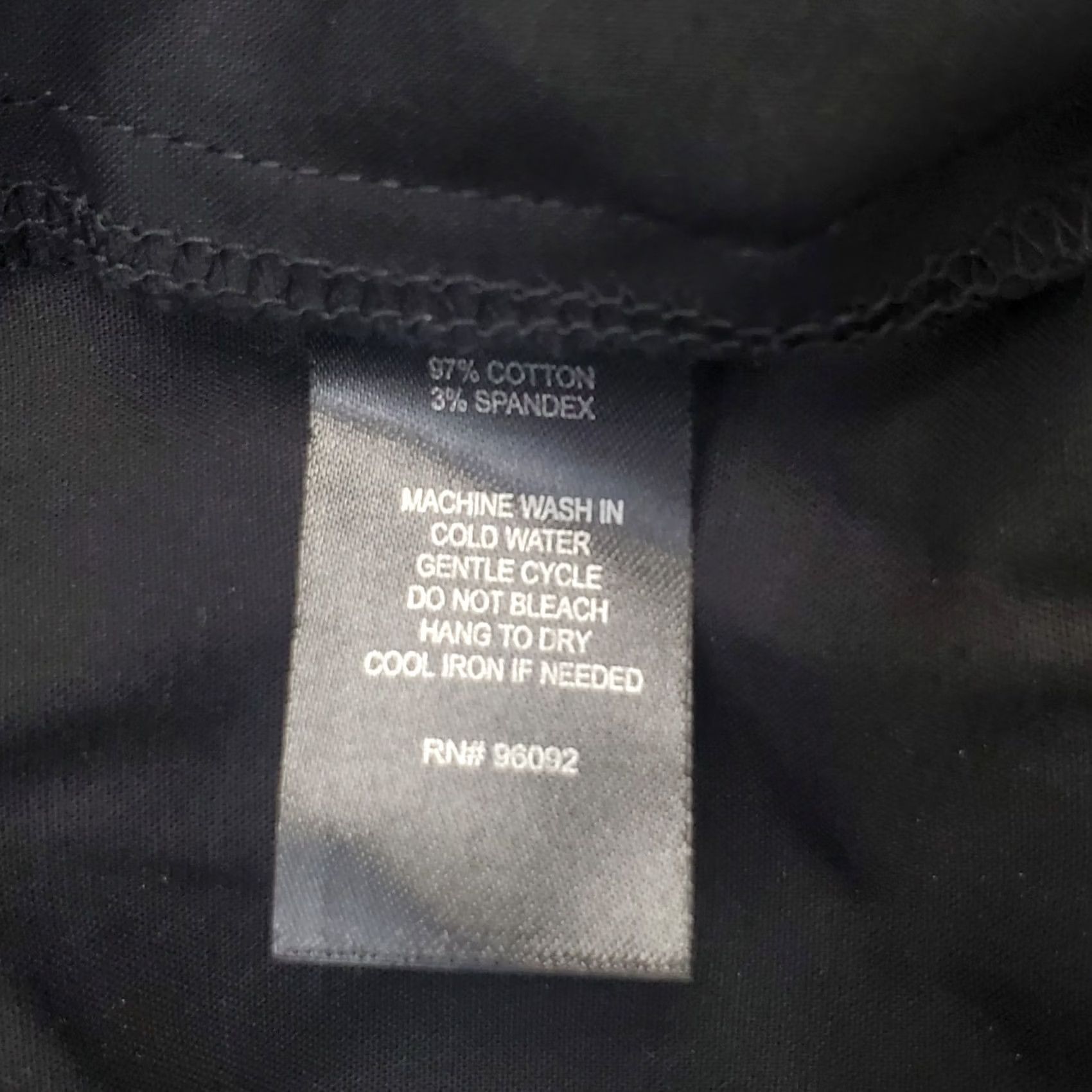 Vintage Dalia Collection Skirt Womens 8 Black Stretch City Fit Low Rise Back Zip Size 30" / US 8 / IT 44 - 5 Thumbnail