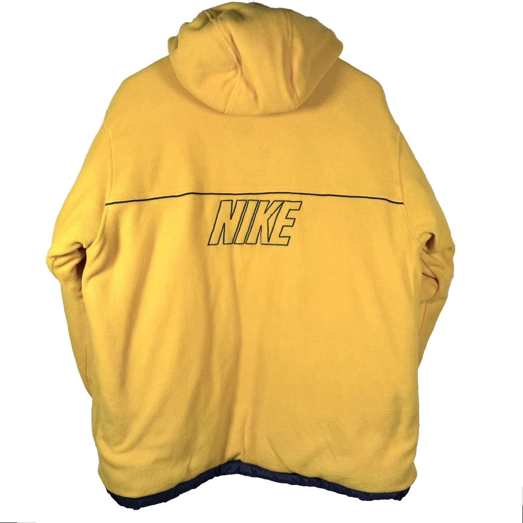 Nike Nike Jacket Men Reversible Fleece Blue Yellow Large Size US L / EU 52-54 / 3 - 4 Thumbnail