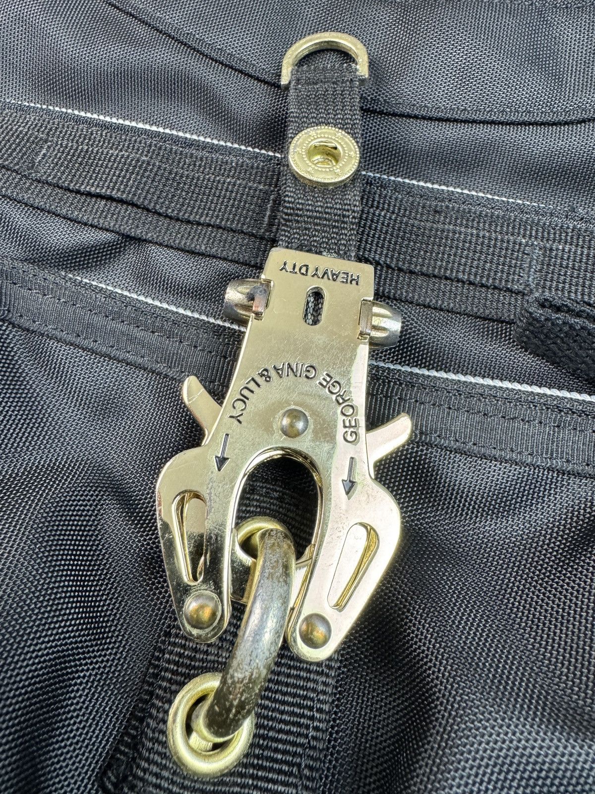 Japanese Brand George Gina & Lucy Bag GGL Alyx Style Vintage Y2k AvantGarde Size ONE SIZE - 2 Thumbnail