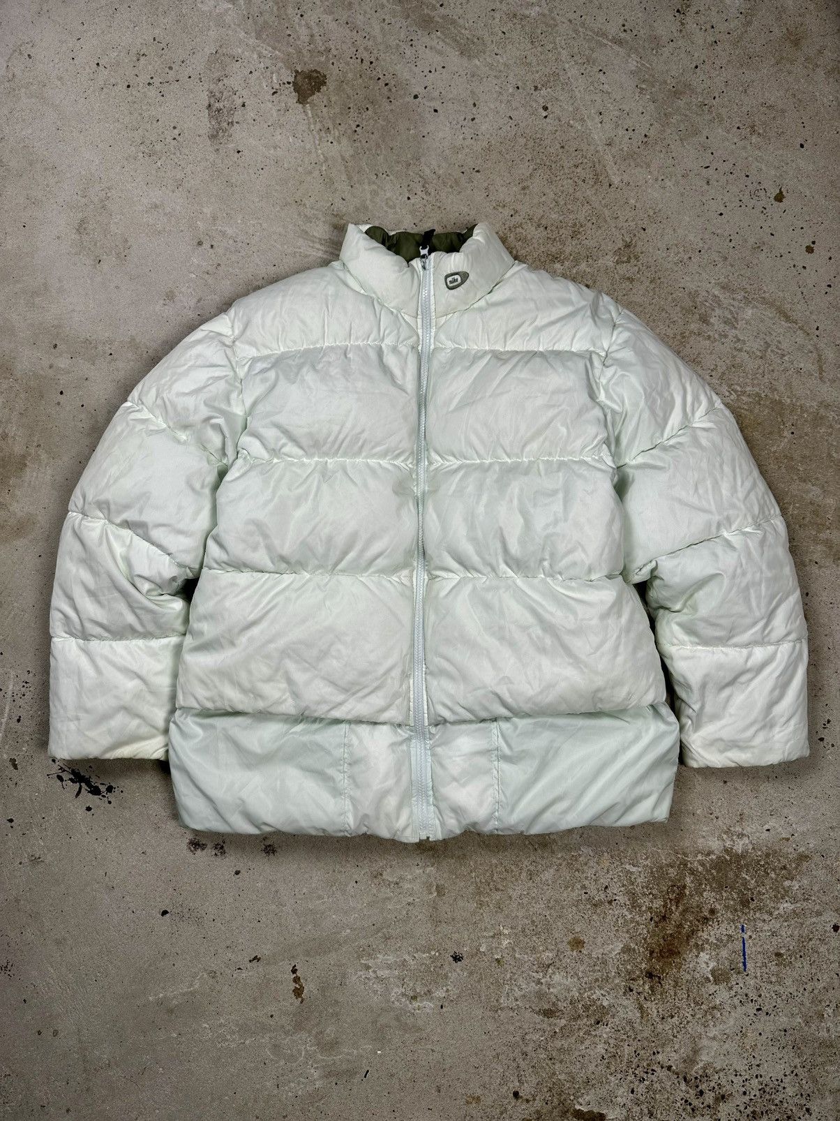 Nike × Vintage Vintage Y2K Nike Puffer Down Jacket Swoosh Bomber Rare 90s Size US M / EU 48-50 / 2 - 1 Thumbnail