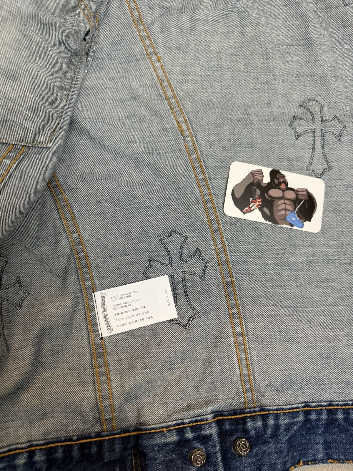 Chrome Hearts Chrome Hearts Levi's Cross Patch Type-3 Denim Trucker Jacket Size US L / EU 52-54 / 3 - 7 Thumbnail