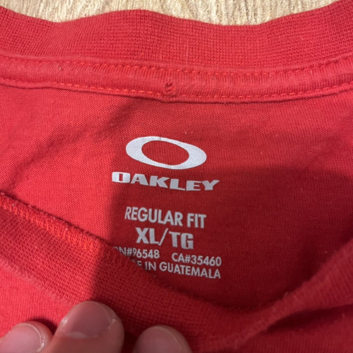 Other Vintage Oakley Big Logo T-Shirt Size US XL / EU 56 / 4 - 3 Thumbnail