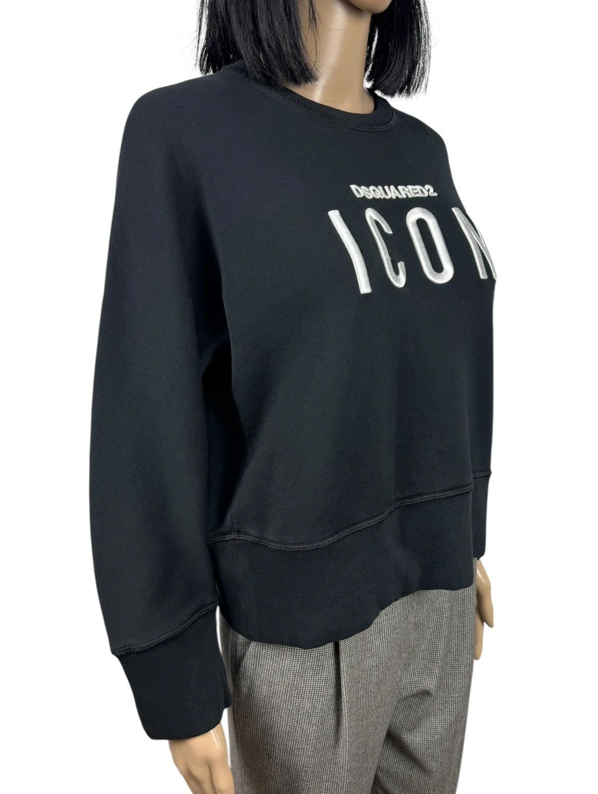 Dsquared2 Dsquared2 Icon Baggy Sweatshirt Short Cotton size L Size L / US 10 / IT 46 - 3 Thumbnail