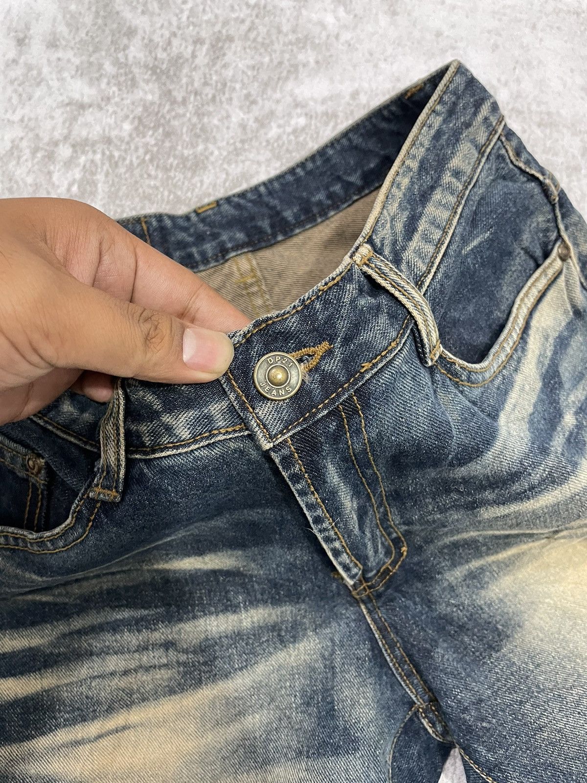 Hysteric Glamour × If Six Was Nine × Le Grande Bleu (L.G.B.) 2000s D21 japan acid wash denim pants y2k style Size US 28 / EU 44 - 6 Thumbnail