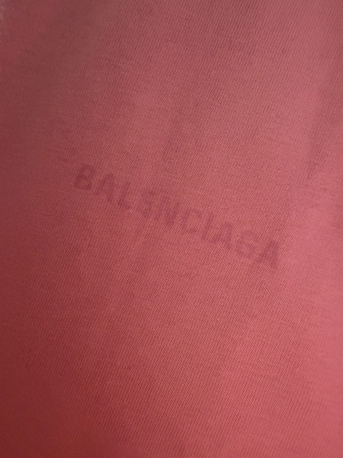 Balenciaga Balenciaga Pink Logo Shirt size Medium Size US M / EU 48-50 / 2 - 3 Thumbnail