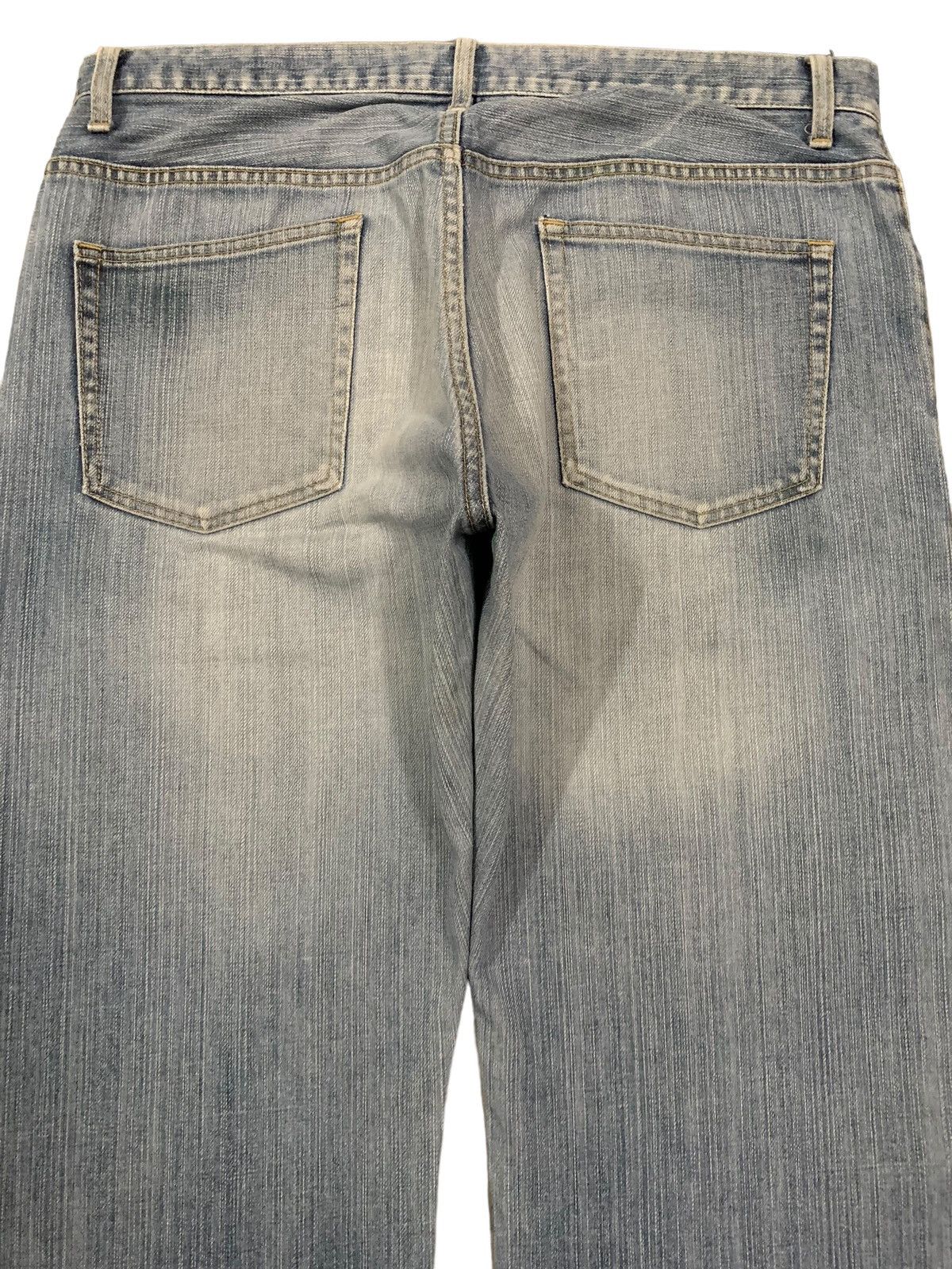 Takeo Kikuchi Vintage Japanese Brand Takeo Kikuchi Blue Washed Baggy Jeans Size US 33 - 11 Thumbnail