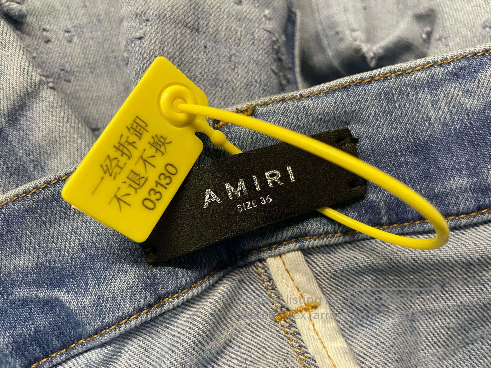 Amiri AMIRI Shotgun Destroyed Jeans Size US 36 / EU 52 - 6 Thumbnail