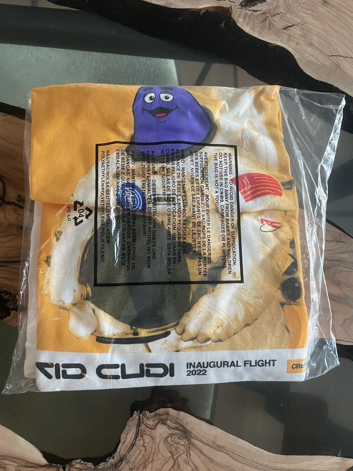Kid Cudi Kid Cudi x McDonald's Space Grimace Astronaut Portrait Tee Size US L / EU 52-54 / 3 - 2 Thumbnail
