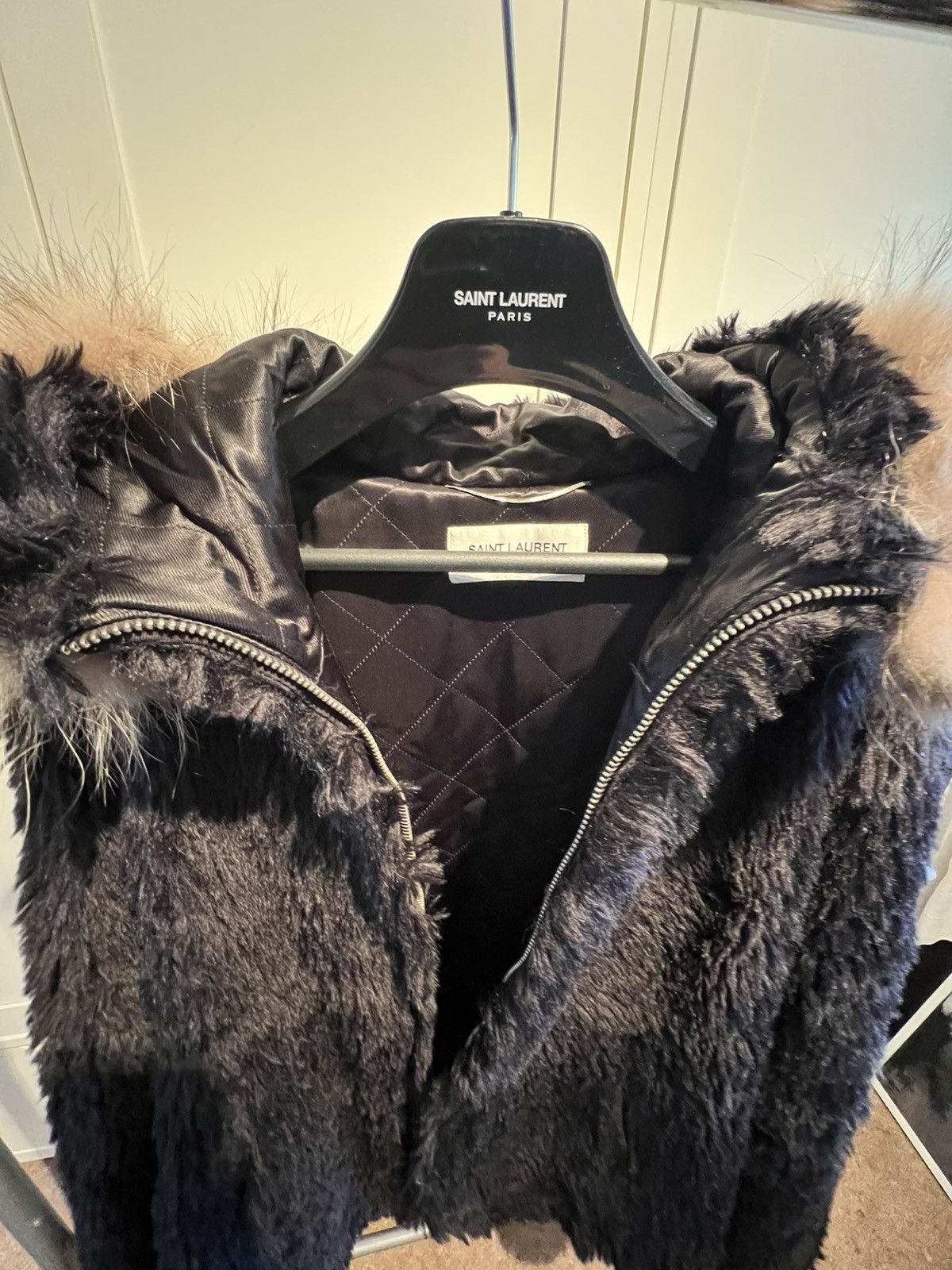 Saint Laurent Paris Saint laurent Paris fur parka Size US L / EU 52-54 / 3 - 3 Thumbnail