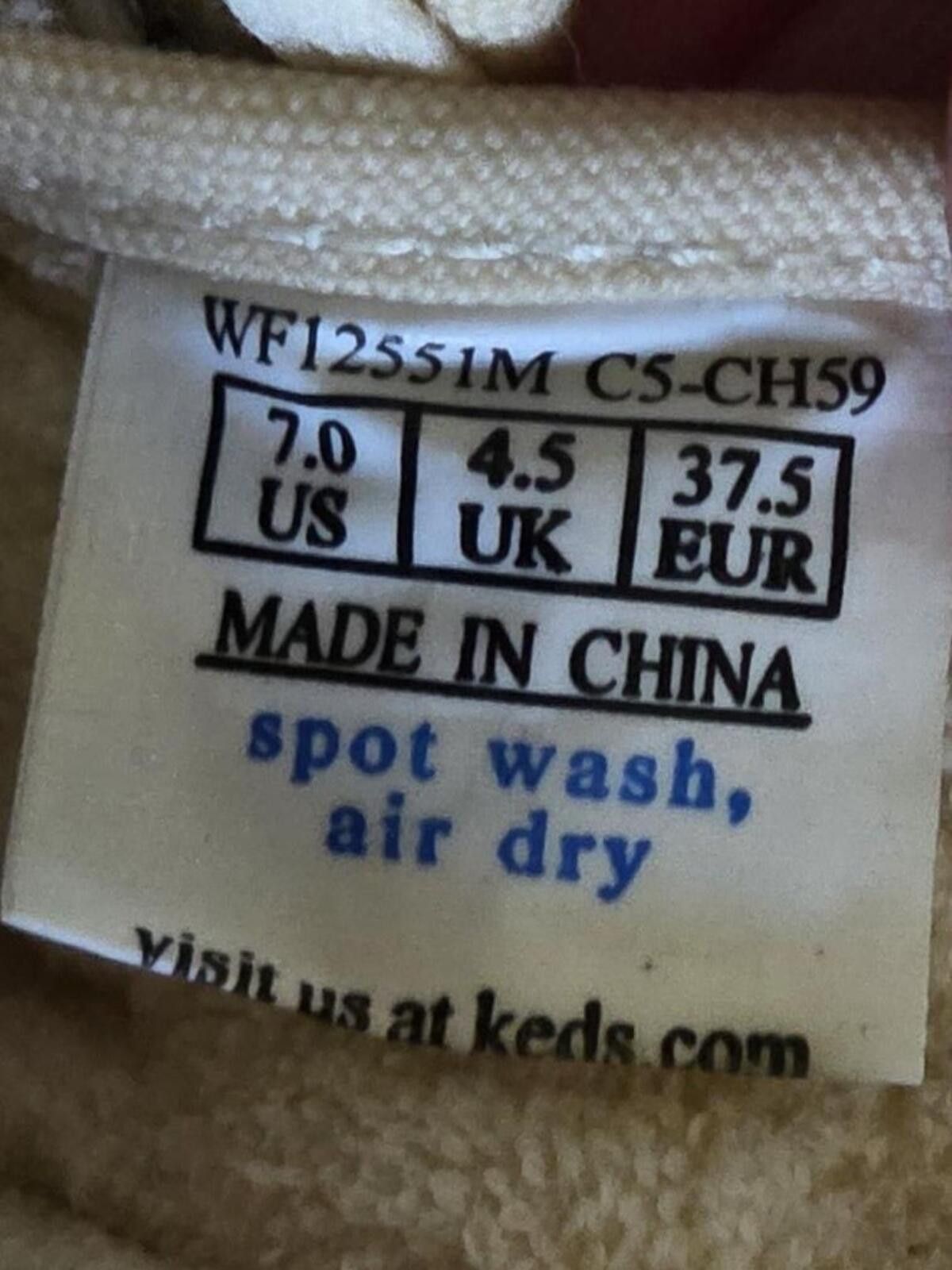 Keds Vintage Keds Classic Canvas Sneakers Women's Size 7.5 Beige Size US 7.5 / IT 37.5 - 8 Thumbnail