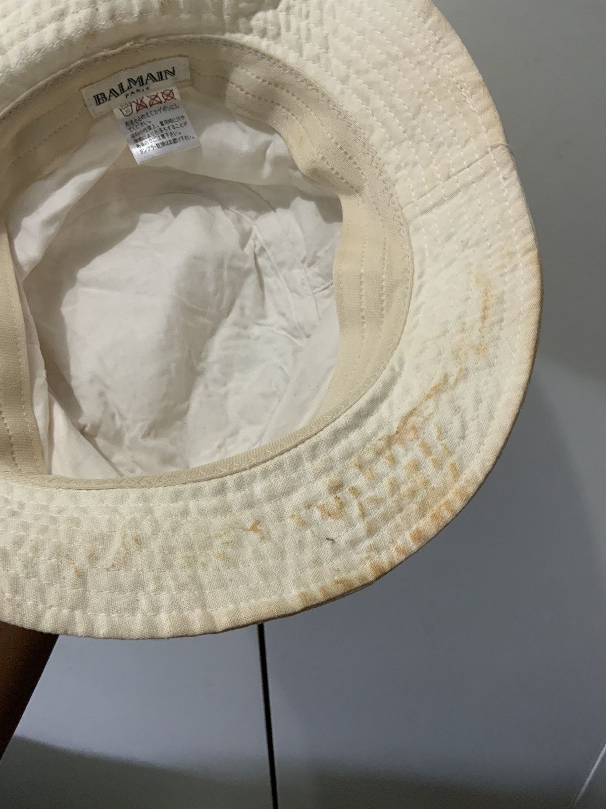 Balmain Balmain Paris Fade Bucket Hat Size ONE SIZE - 13 Thumbnail