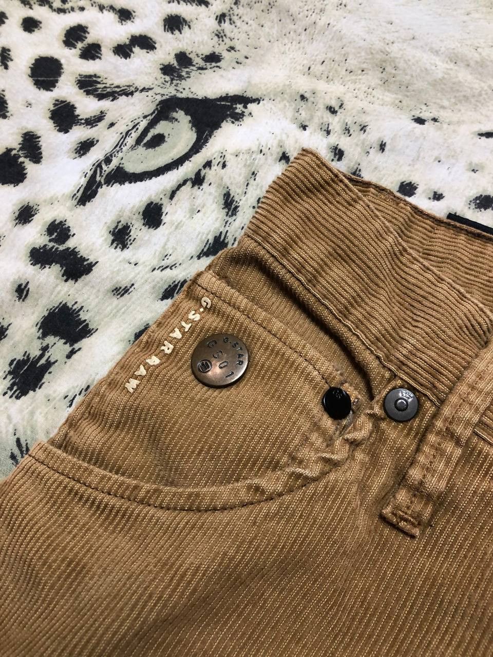 G-Star G-Star Casual Pants CORD DENIM Size US 28 / EU 44 - 5 Thumbnail