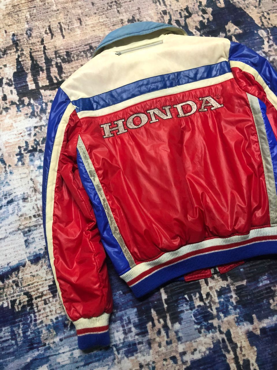 Honda Vintage 90s Honda Racing Team Puffer Jacket Size US M / EU 48-50 / 2 - 6 Thumbnail