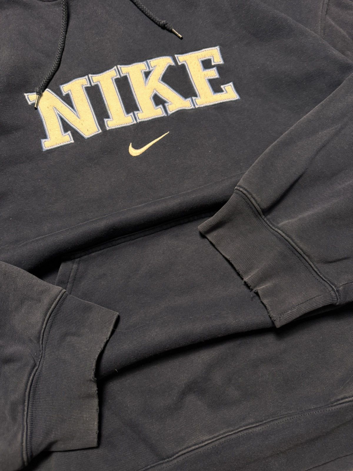 Nike × Vintage NIKE VINTAGE CENTER LOGO OVERSIZE BOXY HOODIE Size US XL / EU 56 / 4 - 4 Thumbnail