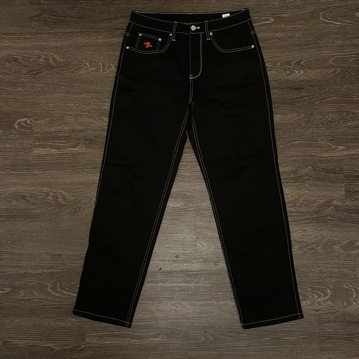 Other Salem7 Pentagram Black Denim Jeans Size US 30 / EU 46 - 1 Thumbnail