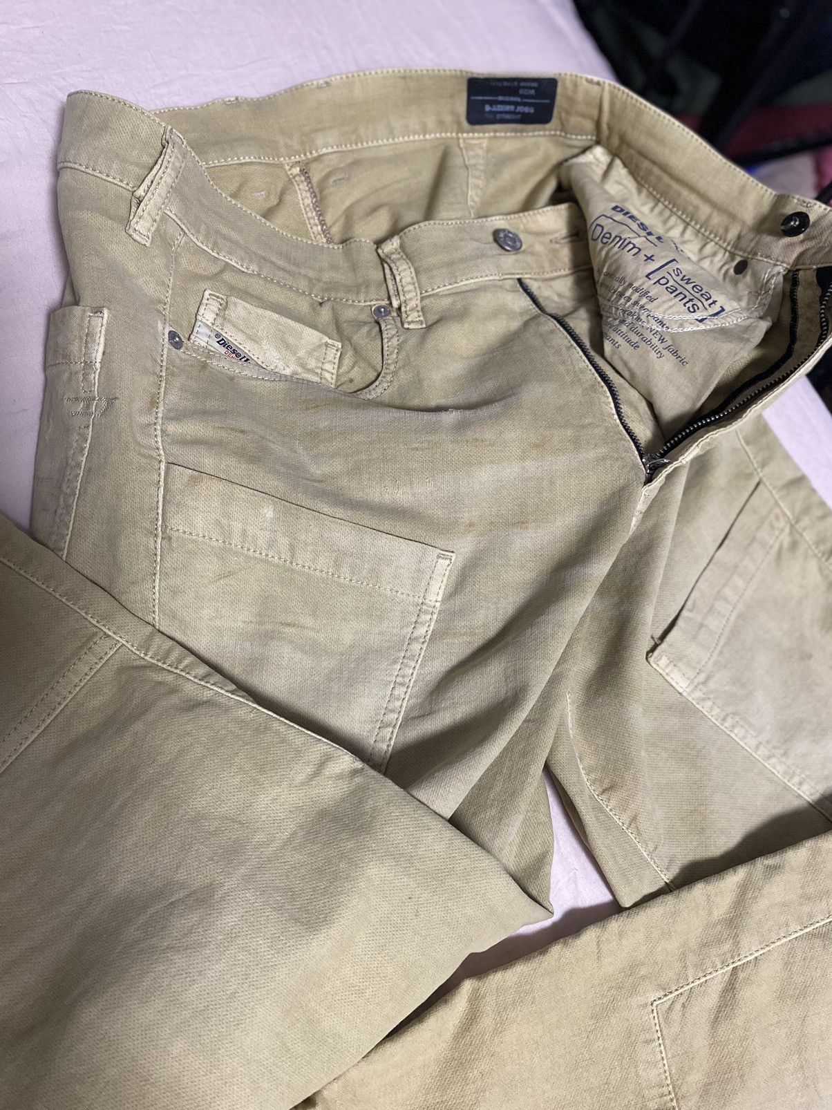 Diesel MENS DIESEL JOGG JEAN CARGOS SIZE 30 Size US 30 / EU 46 - 3 Thumbnail
