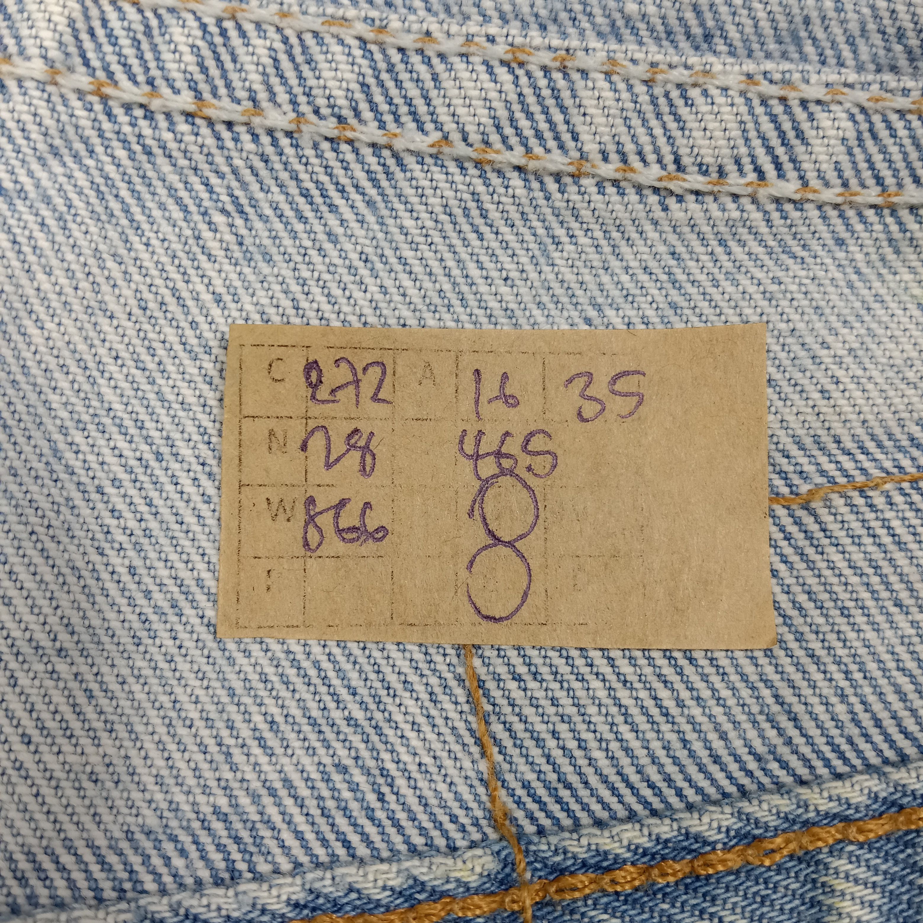 Levi's Levi's 505 Distressed Grunge Style Denim Jeans C272N28 Size US 32 / EU 48 - 18 Thumbnail