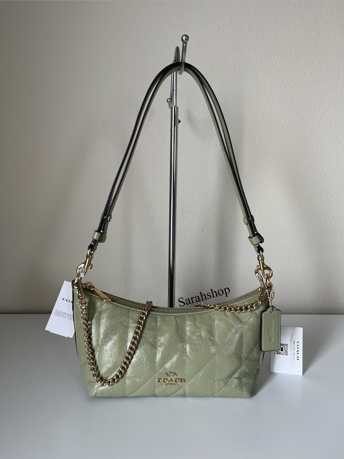 Coach Coach Caitlin Shoulder Bag With Quilting Size ONE SIZE - 12 Thumbnail