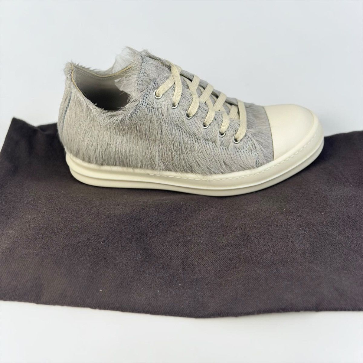 Rick Owens Rick Owens Strobe Fur Ramones Low Size US 7 / IT 37 - 15 Thumbnail