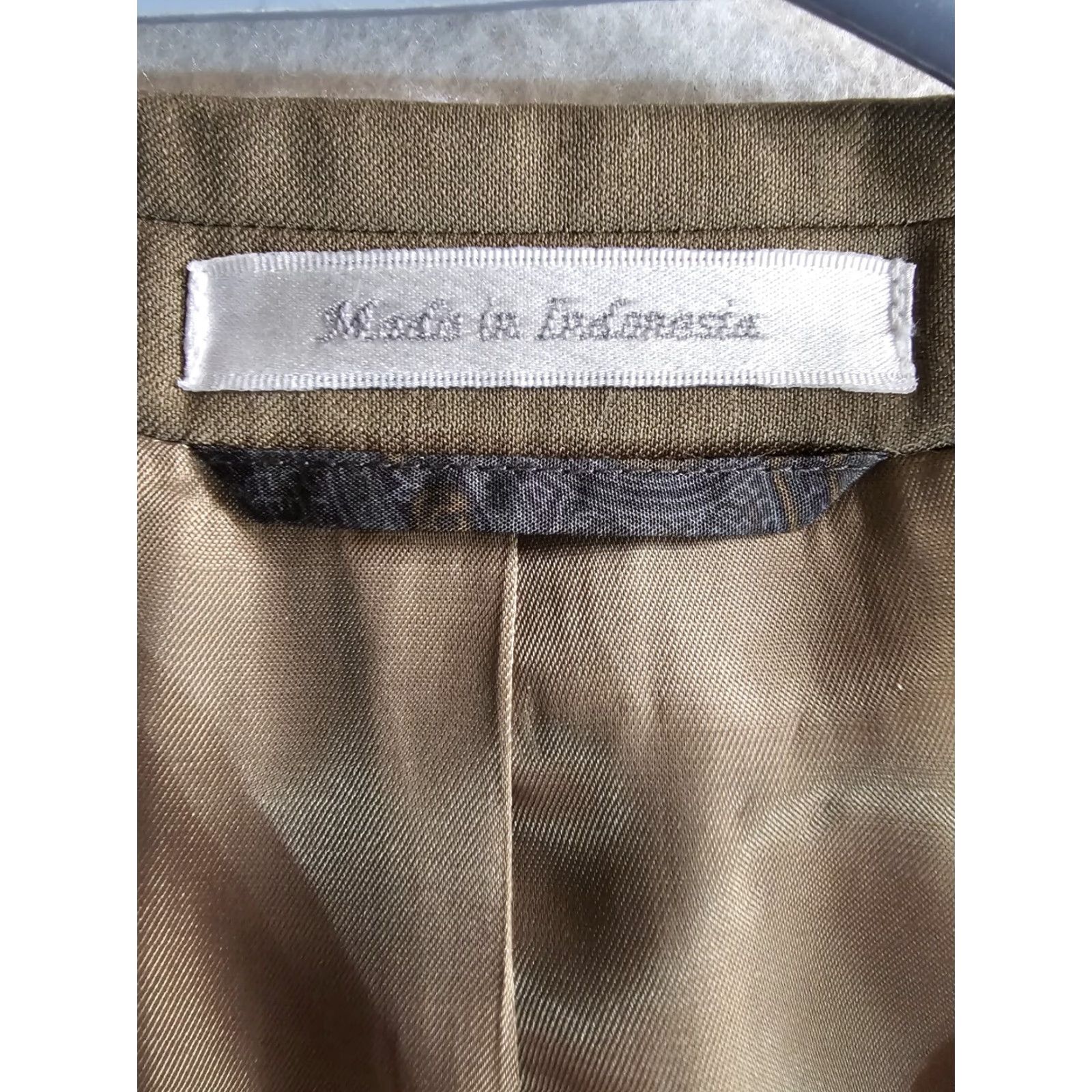Ralph Lauren VINTAGE Ralph Lauren Sport Coat Jacket 46 Reg Beige Wool 2-Button Notch Lapel Mens Size US S / EU 44-46 / 1 - 4 Thumbnail