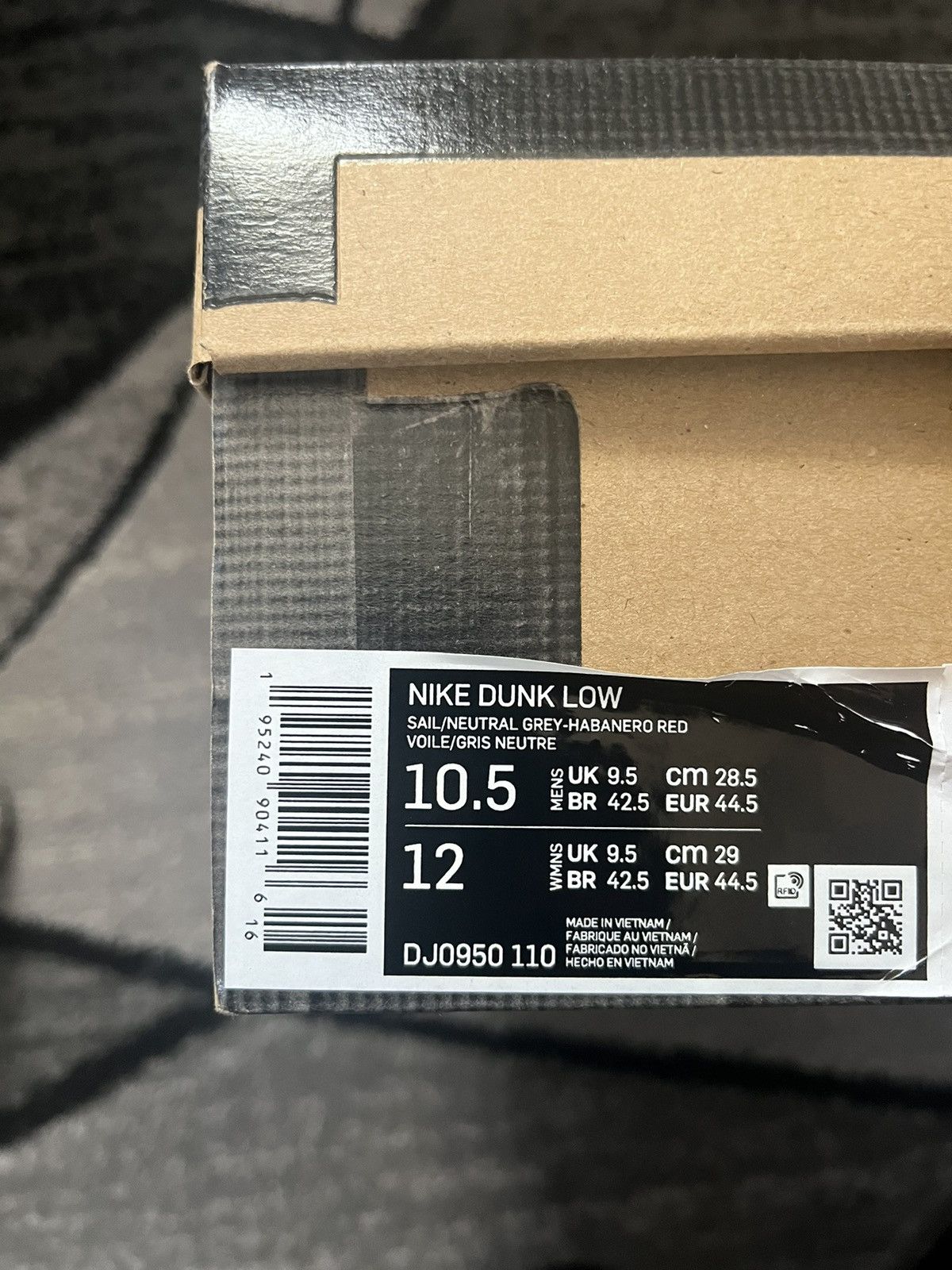 Nike Nike Dunk Low Off-White “Lot 13” Size US 10.5 / EU 43-44 - 11 Thumbnail