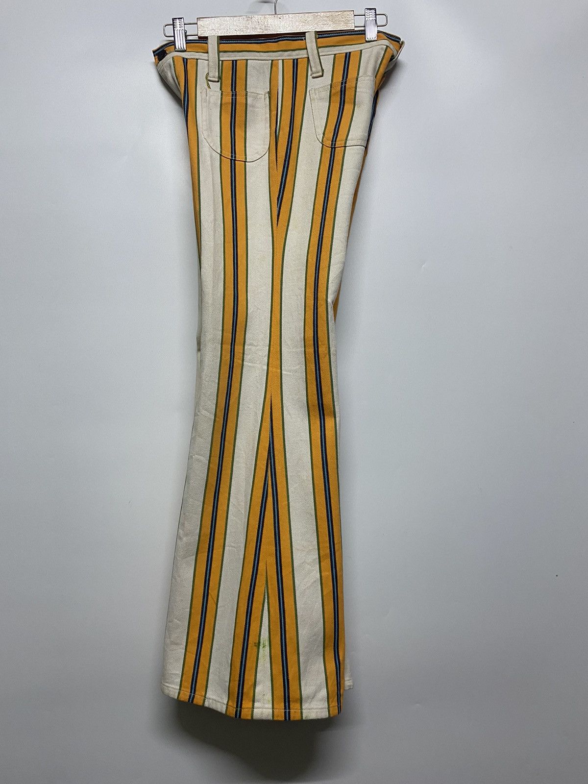 Japanese Brand × Vintage Vintage GAYTOGS Flare Leg Stripes Kicky Craze in Gay Size US 28 / EU 44 - 3 Thumbnail